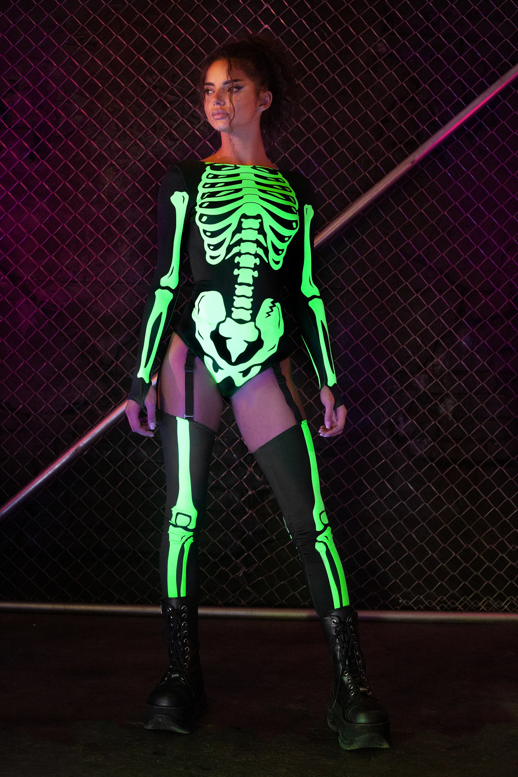 Acid Neon Playful Bodysuit - Image 3