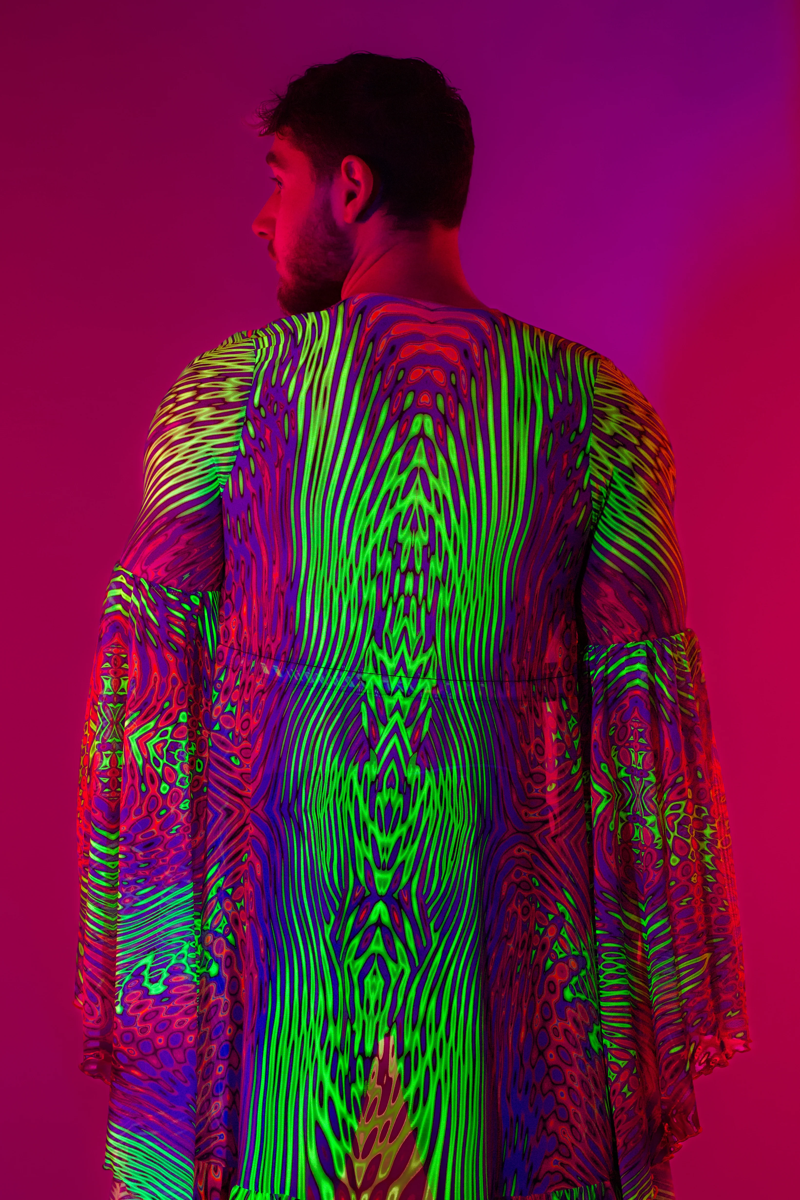 Acid Tracks Unisex Mesh Duster - Image 5