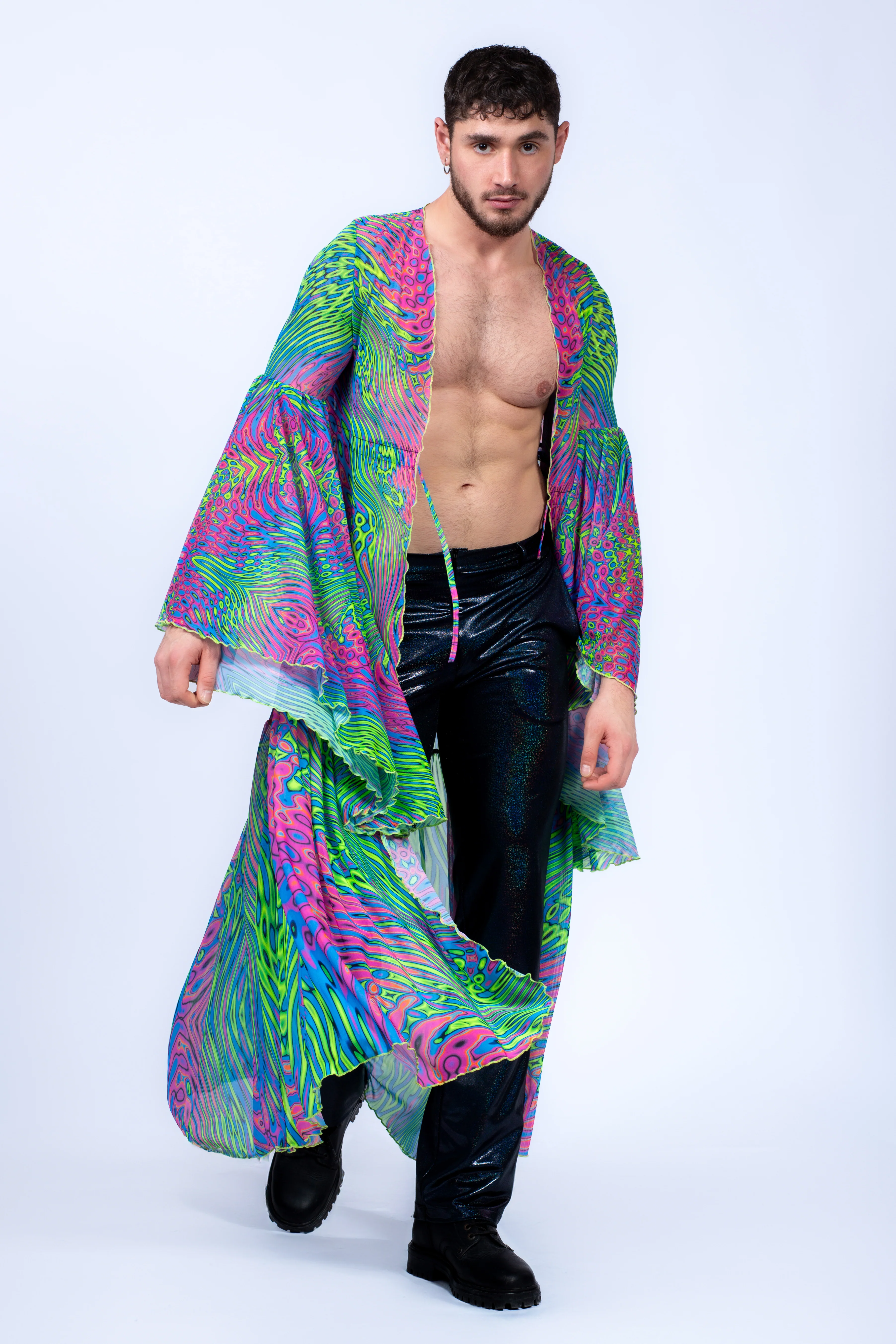 Acid Tracks Unisex Mesh Duster - Image 7