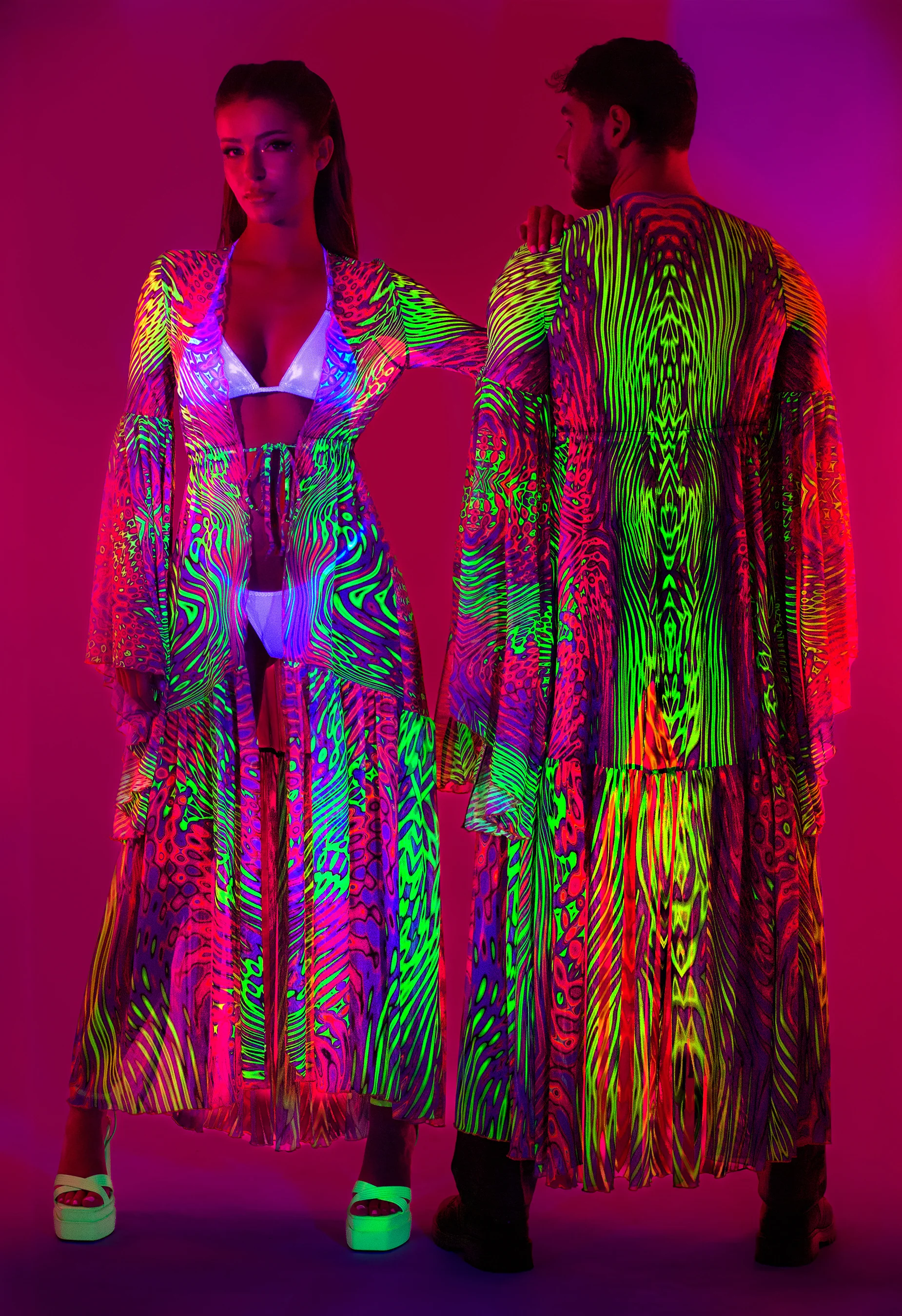 Acid Tracks Unisex Mesh Duster - Image 8