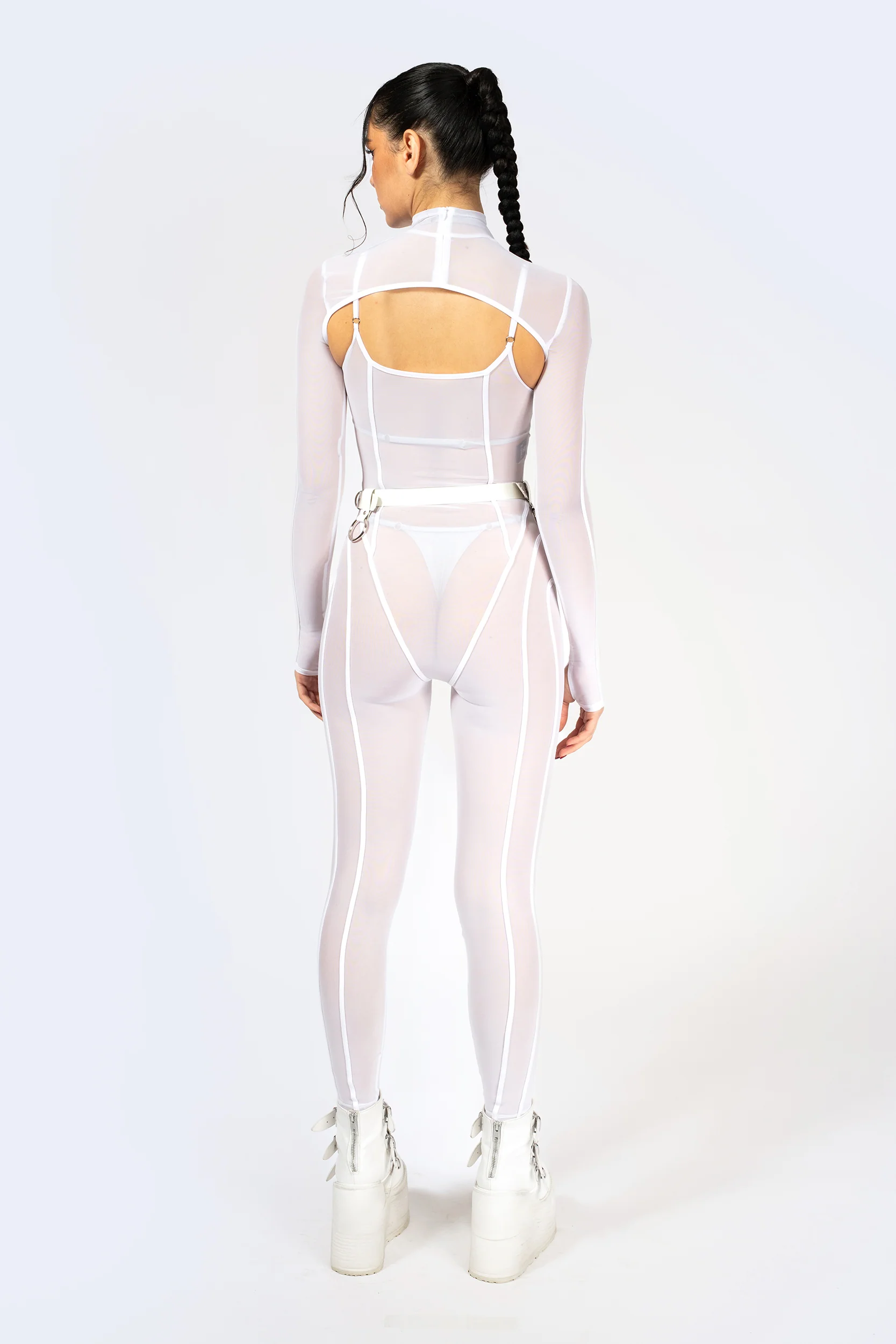 After Dawn 2-Piece Mesh Catsuit - Image 5