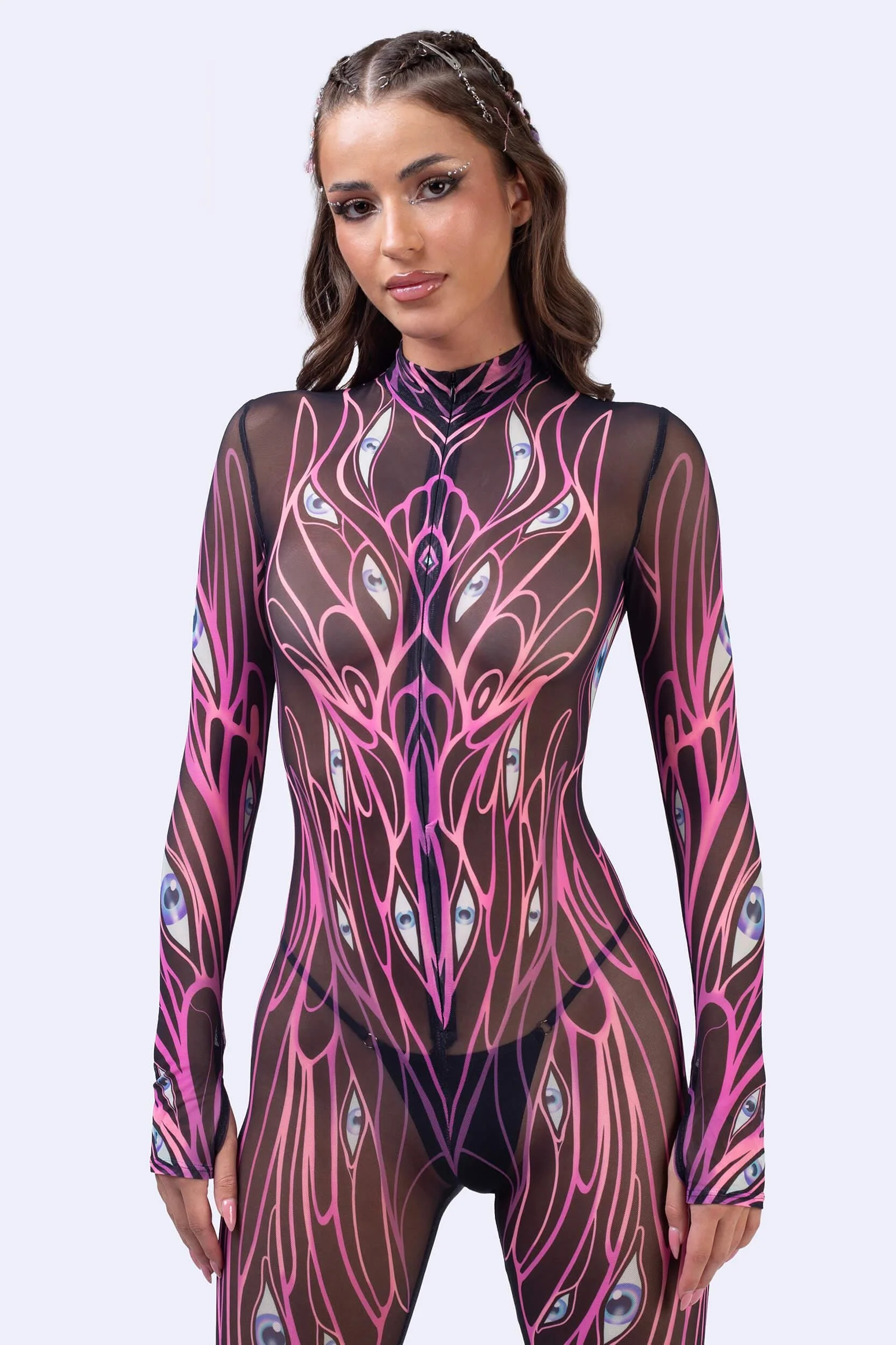 All Eyes On You Mesh Costume - Image 5