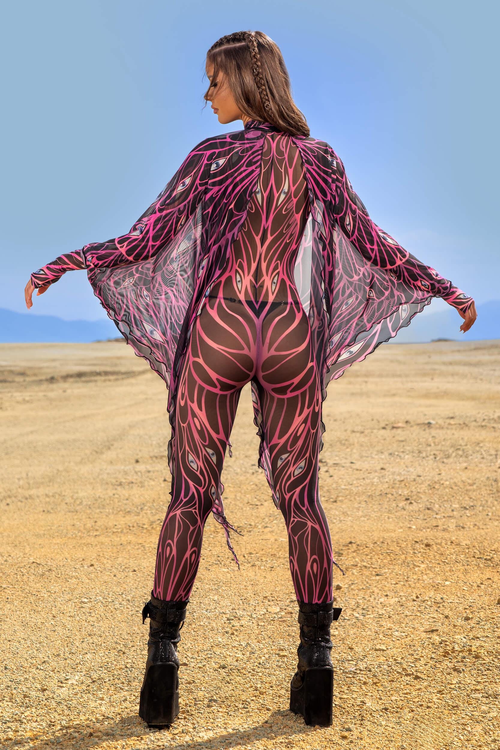 All Eyes On You Mesh Ninja Flowy Set - Image 2