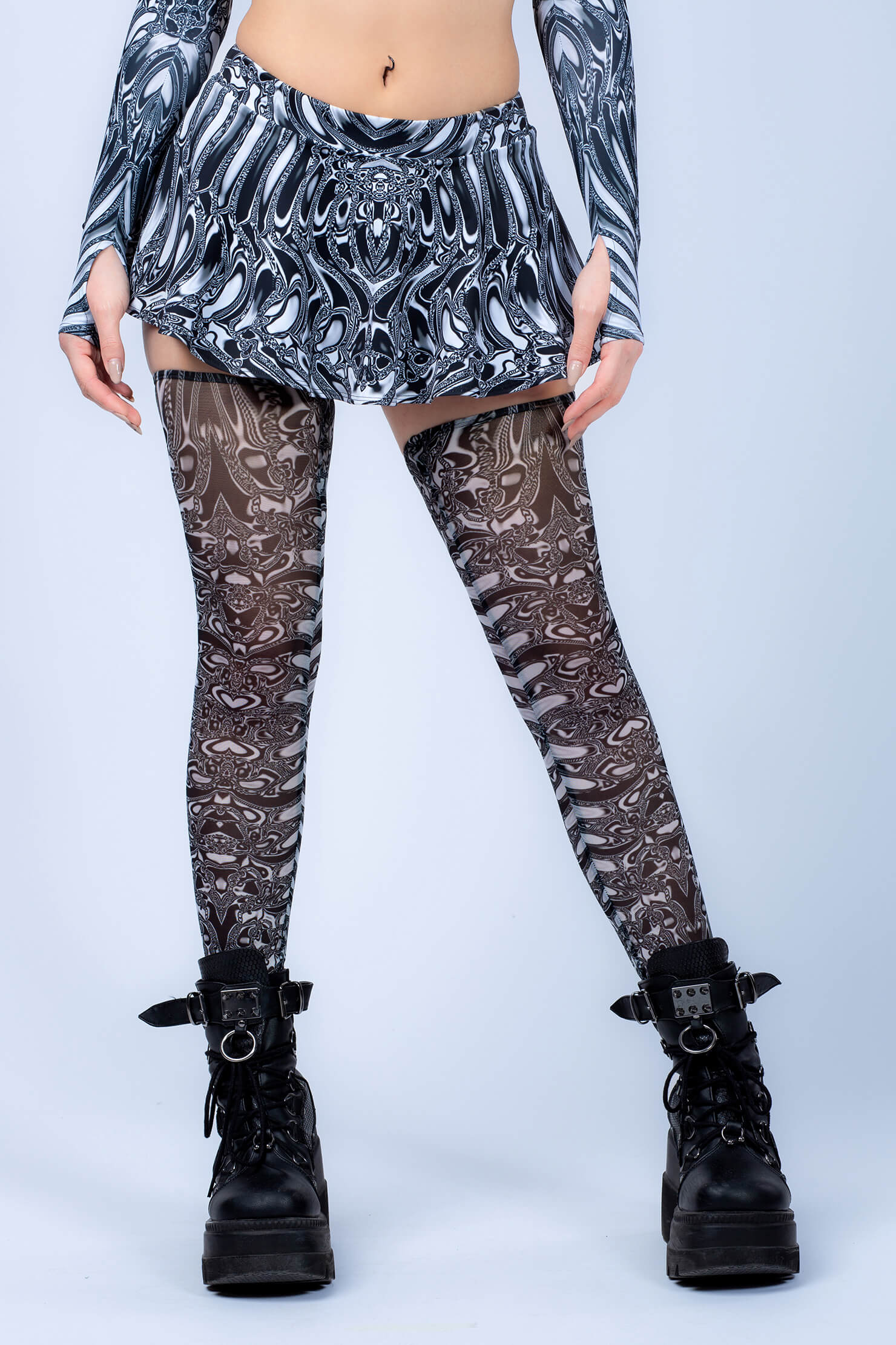 Ashes To Ashes Micro Skort - Image 7