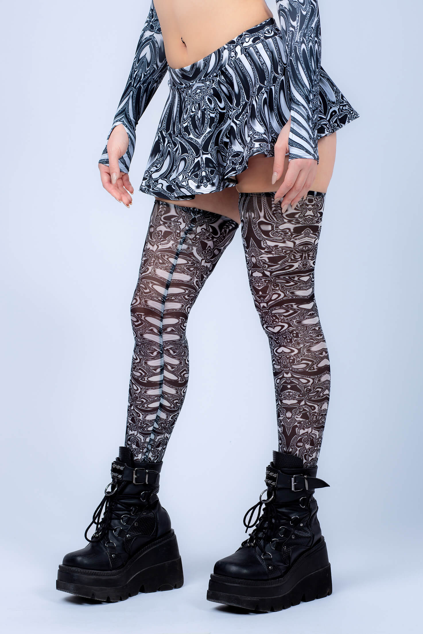 Ashes To Ashes Micro Skort - Image 8