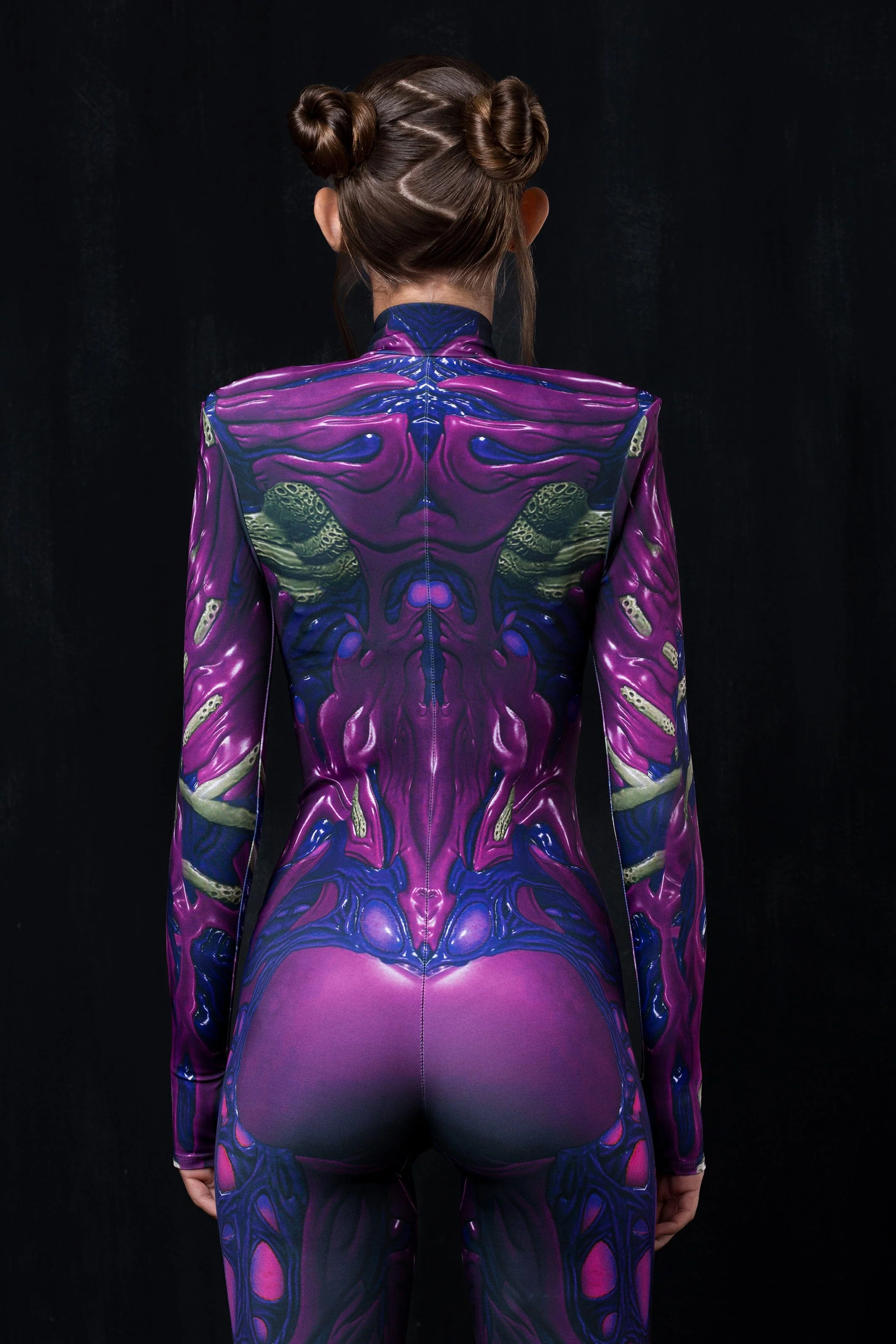 Axion Purple Pad Costume - Image 2