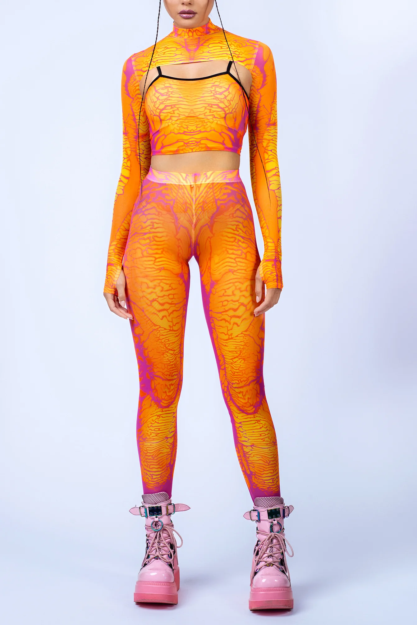 Beneath The Surface Mesh Leggings - Image 5