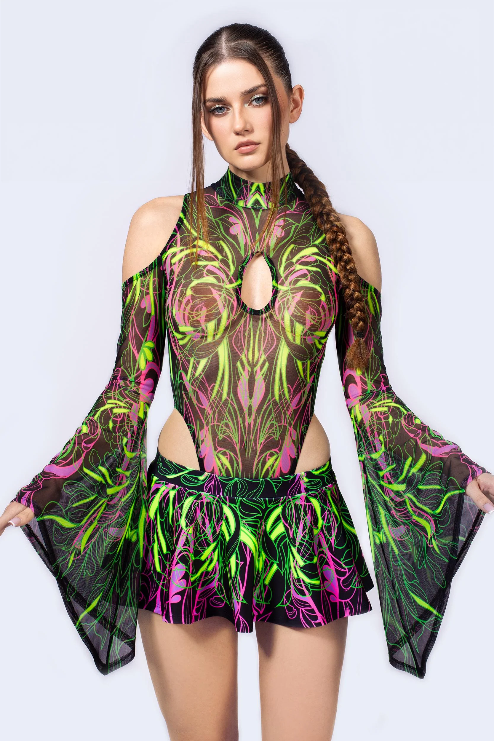 Body Ink Micro Skirt Set - Image 2