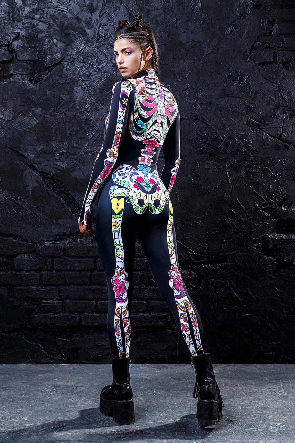 Bohemian Skeleton Costume - Image 4