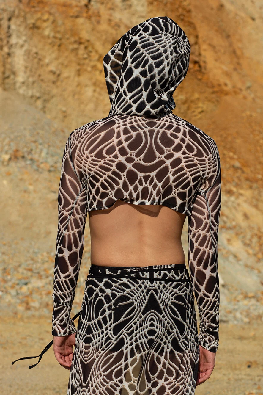 Bone Relics Male Hooded Top - Image 2