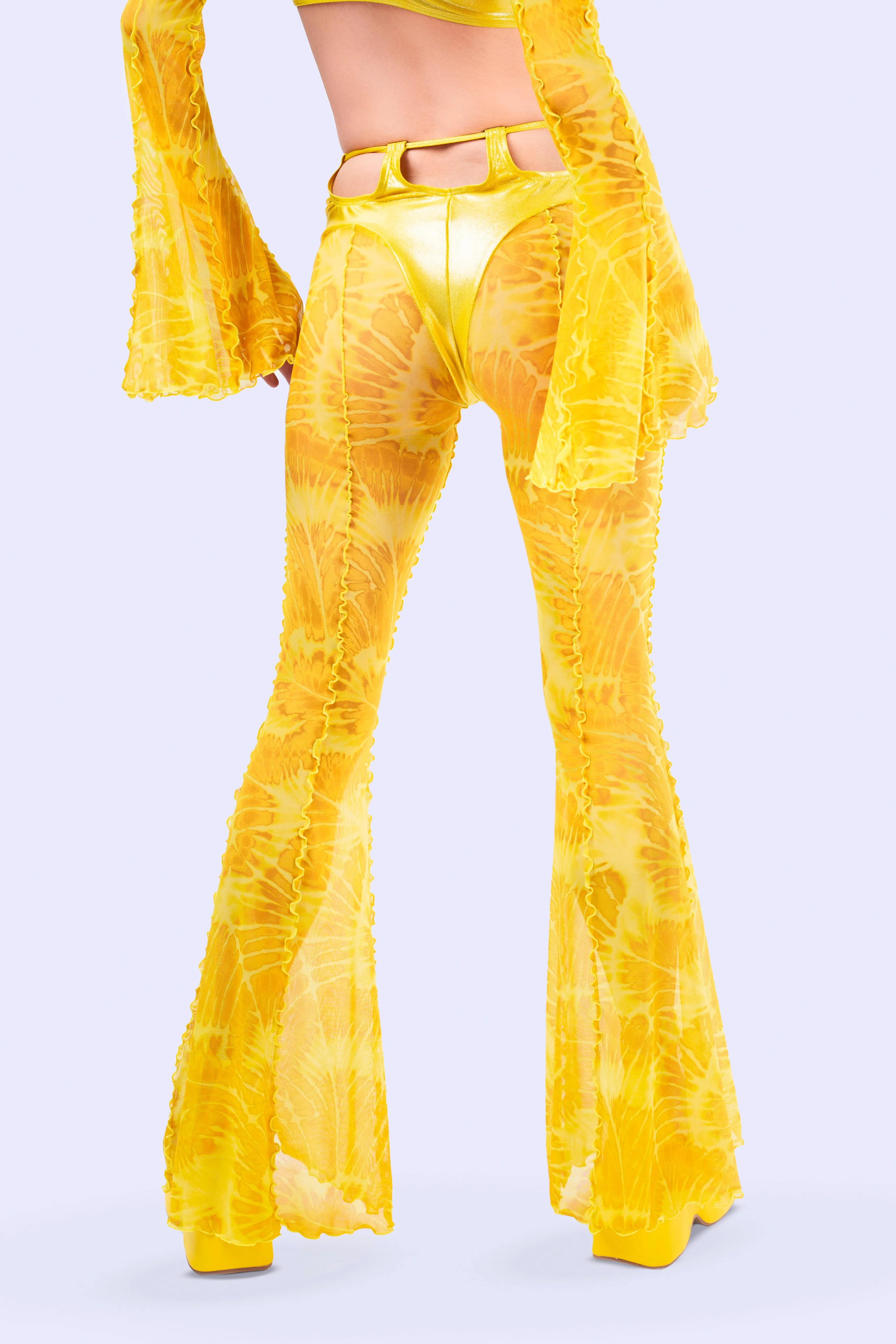 Buttercup Bikini Bell Bottom Pants - Image 2