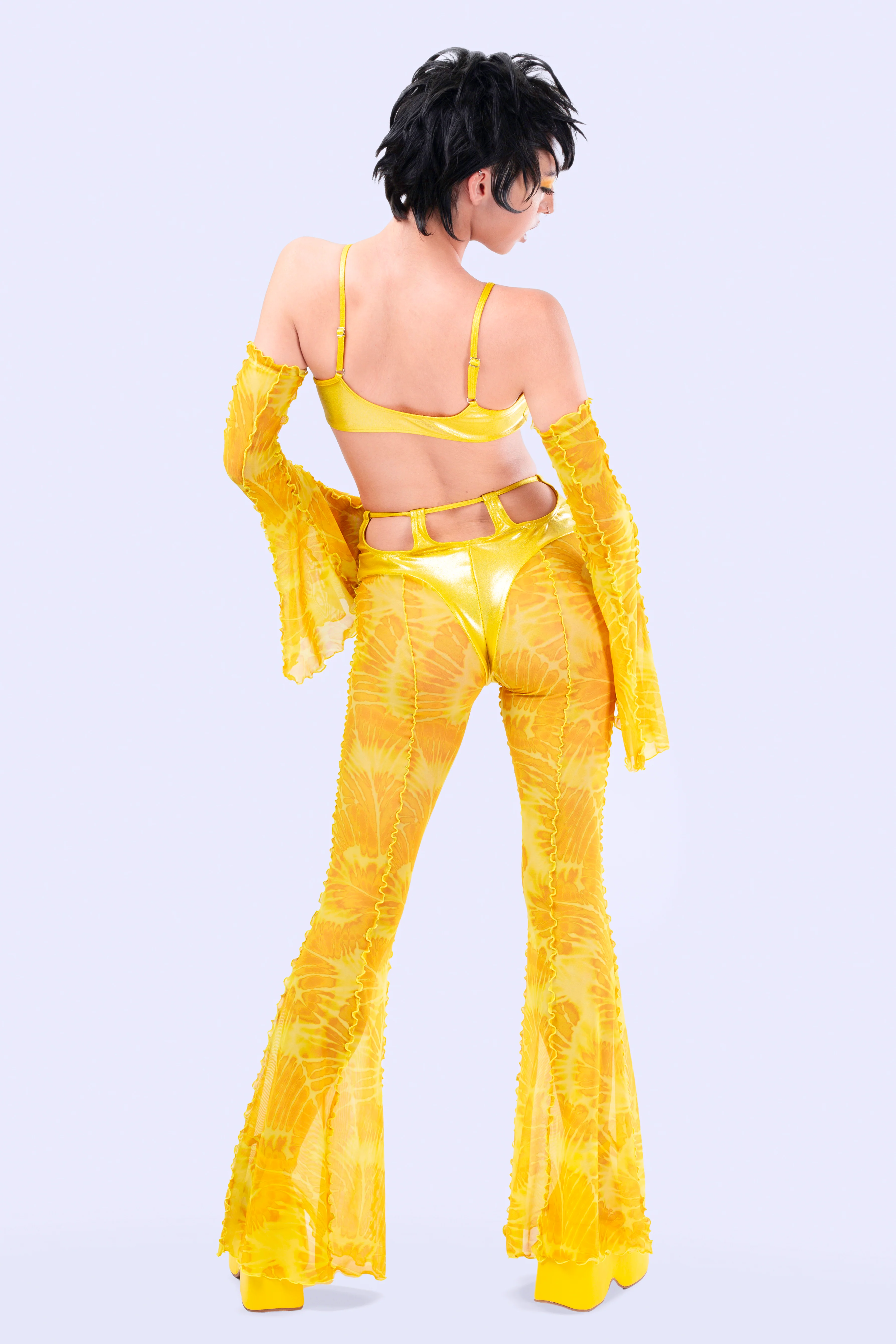 Buttercup Bikini Bell Bottom Pants - Image 5