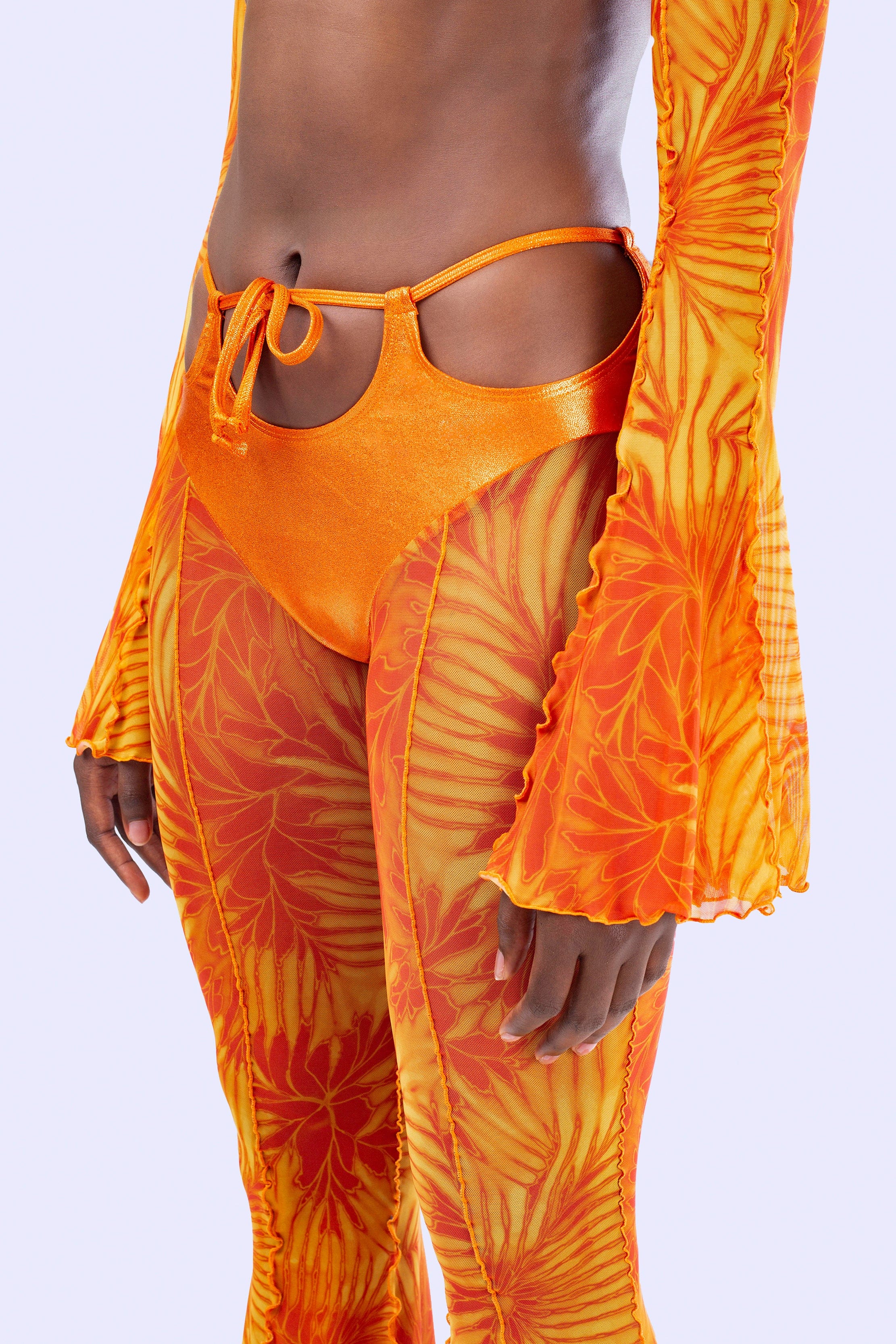 Citrine Bikini Bell Bottoms Pants - Image 4