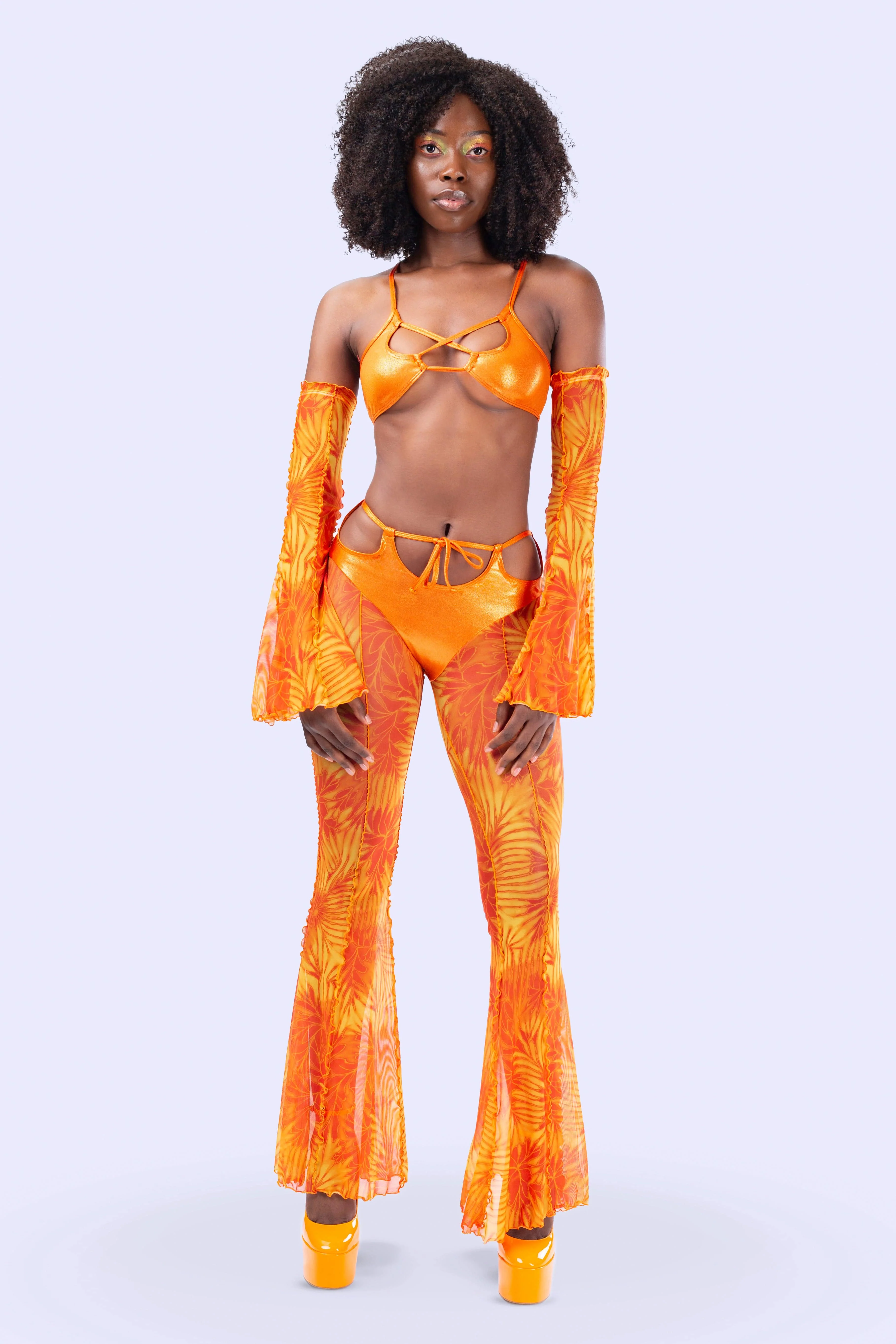 Citrine Bikini Bell Bottoms Pants - Image 5