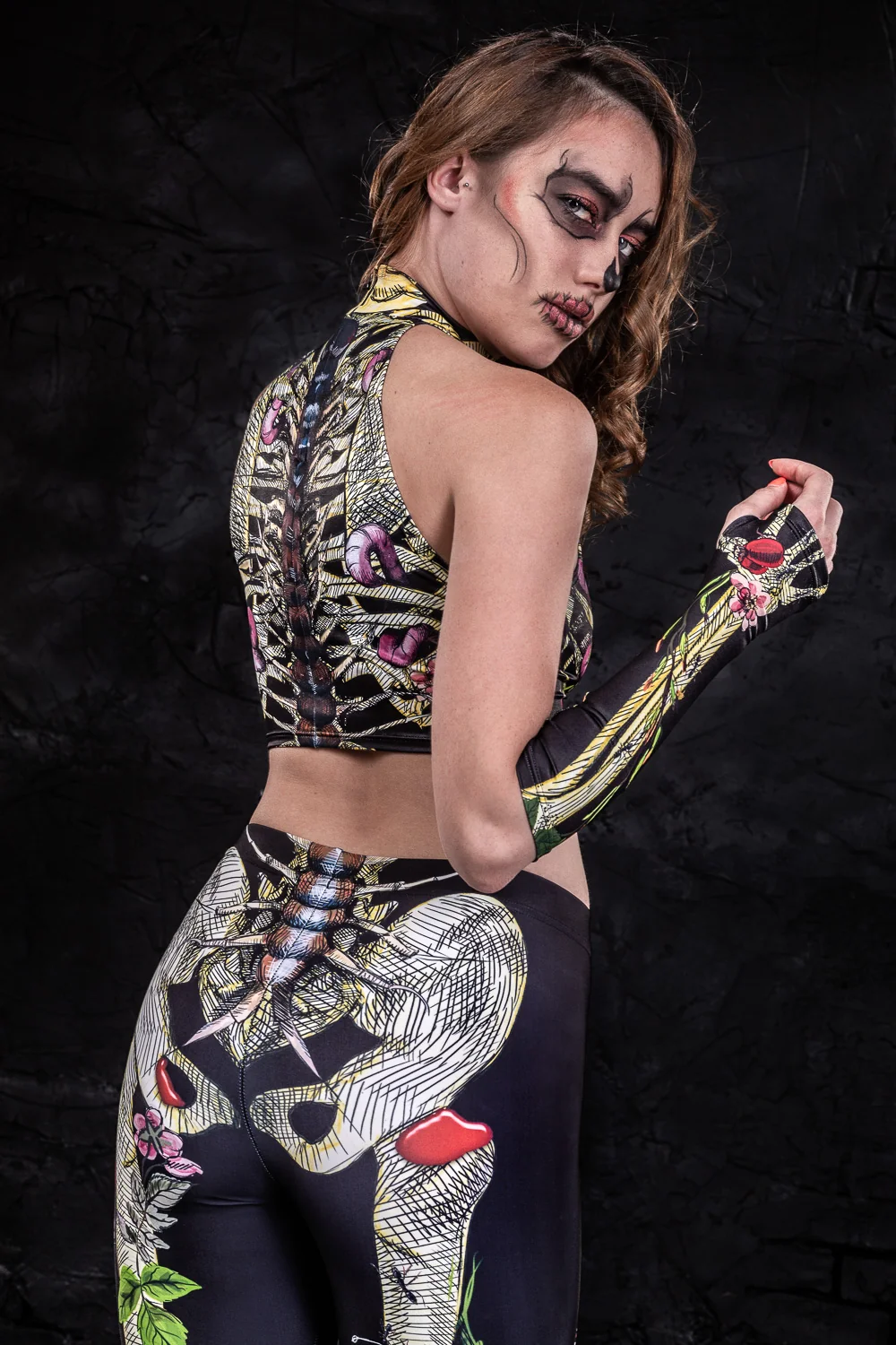 Earth Skeleton Fit Top SET - Image 2
