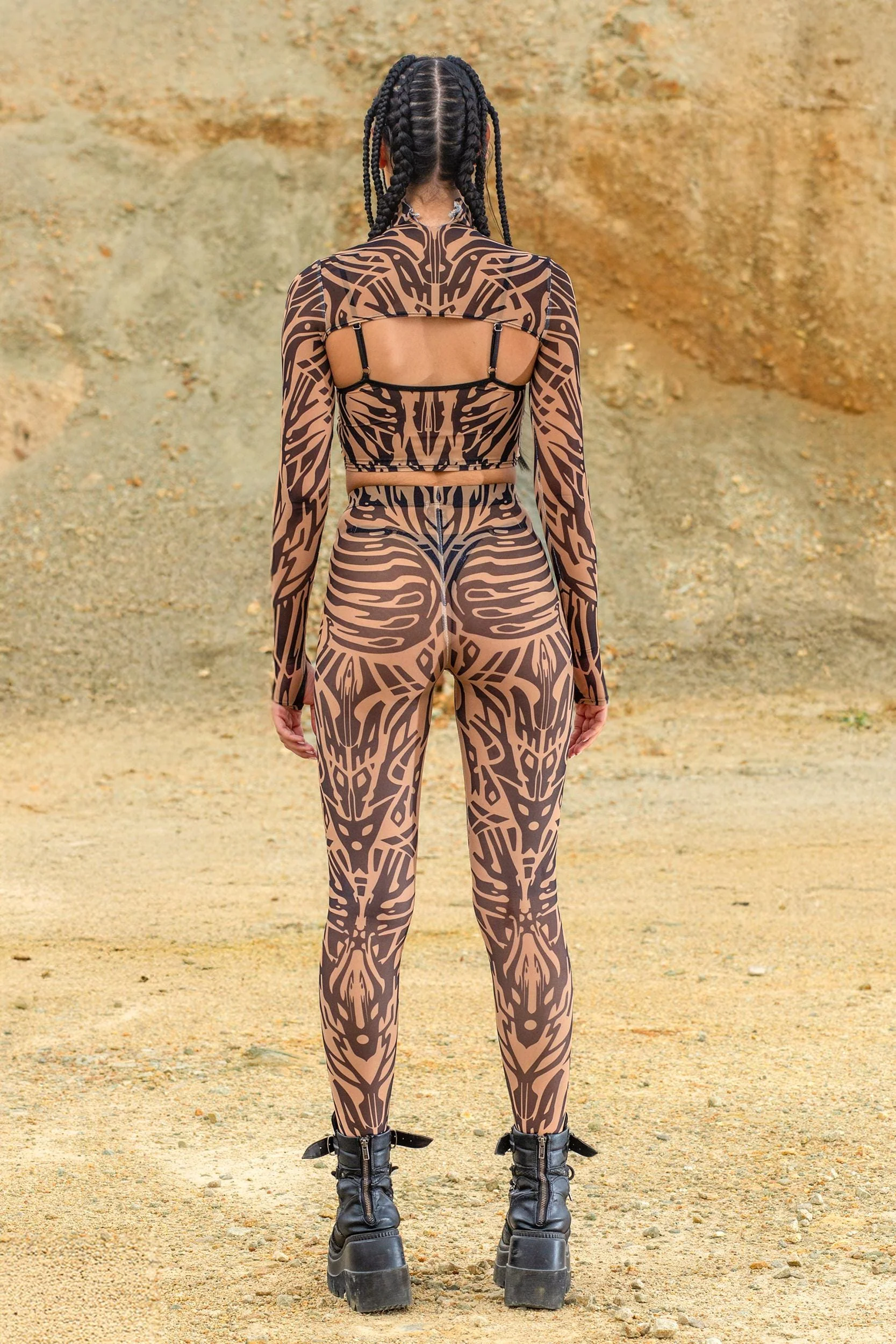 Core Mesh Leggings - Image 4