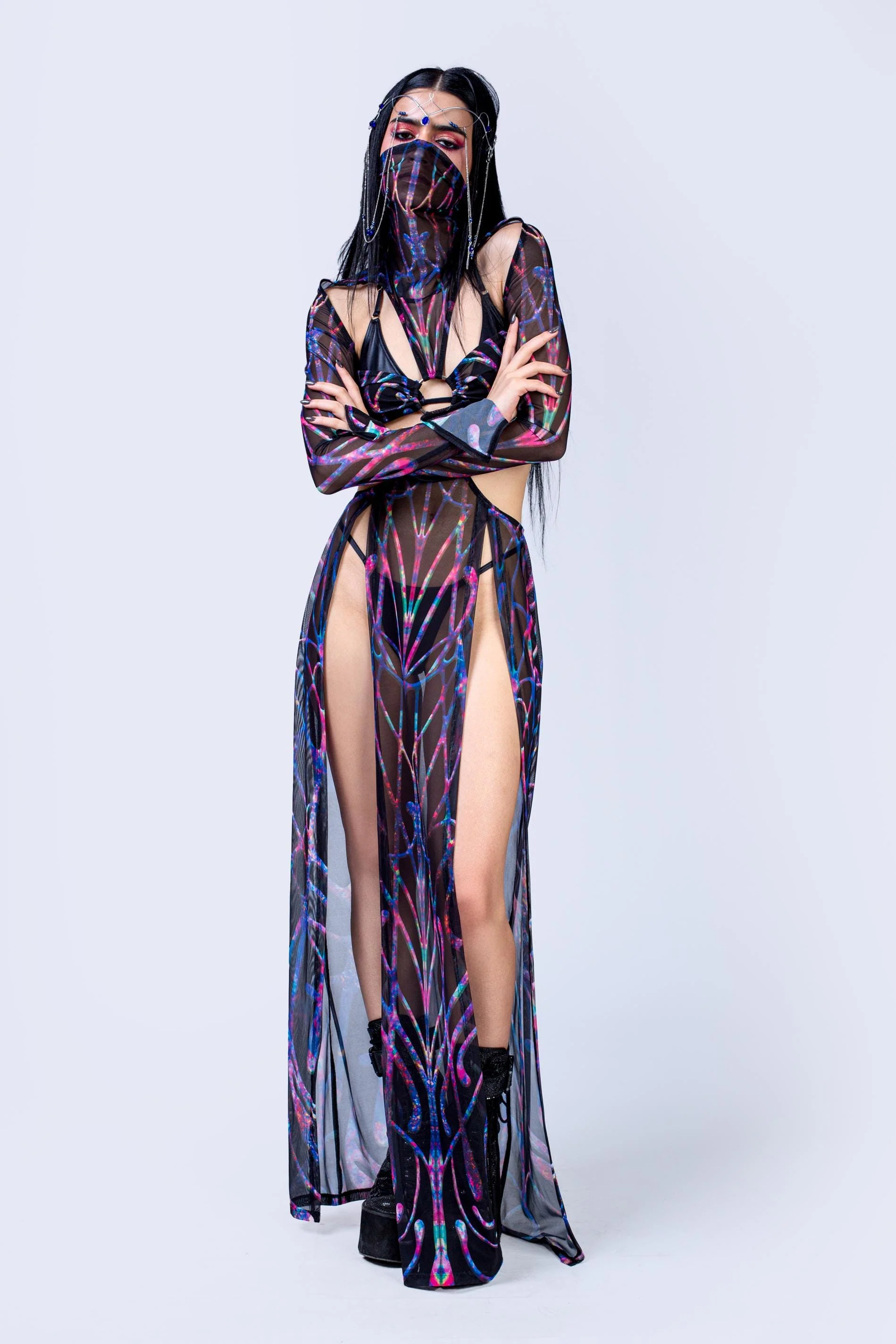 Cosmic Chaos Maxi Dress - Image 3