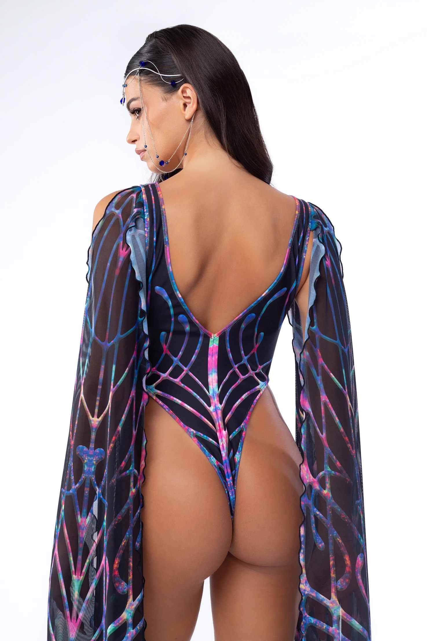 Cosmic Chaos Winged Bodysuit - Image 2