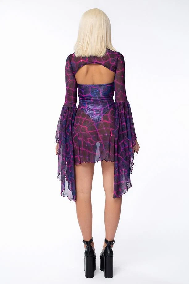 Cosmic Witch Bodysuit Outlined Dress - Image 6