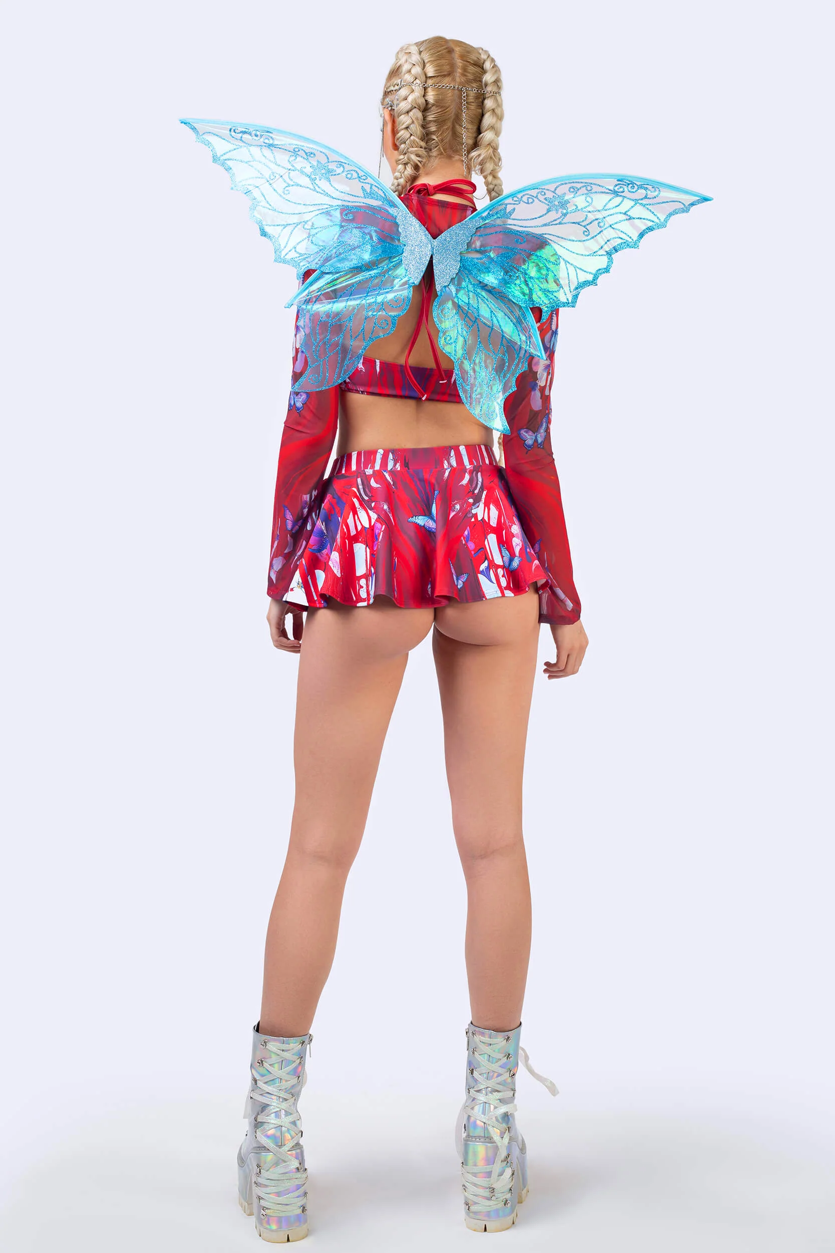 Cut the Cameras Micro Skirt Set - Image 2
