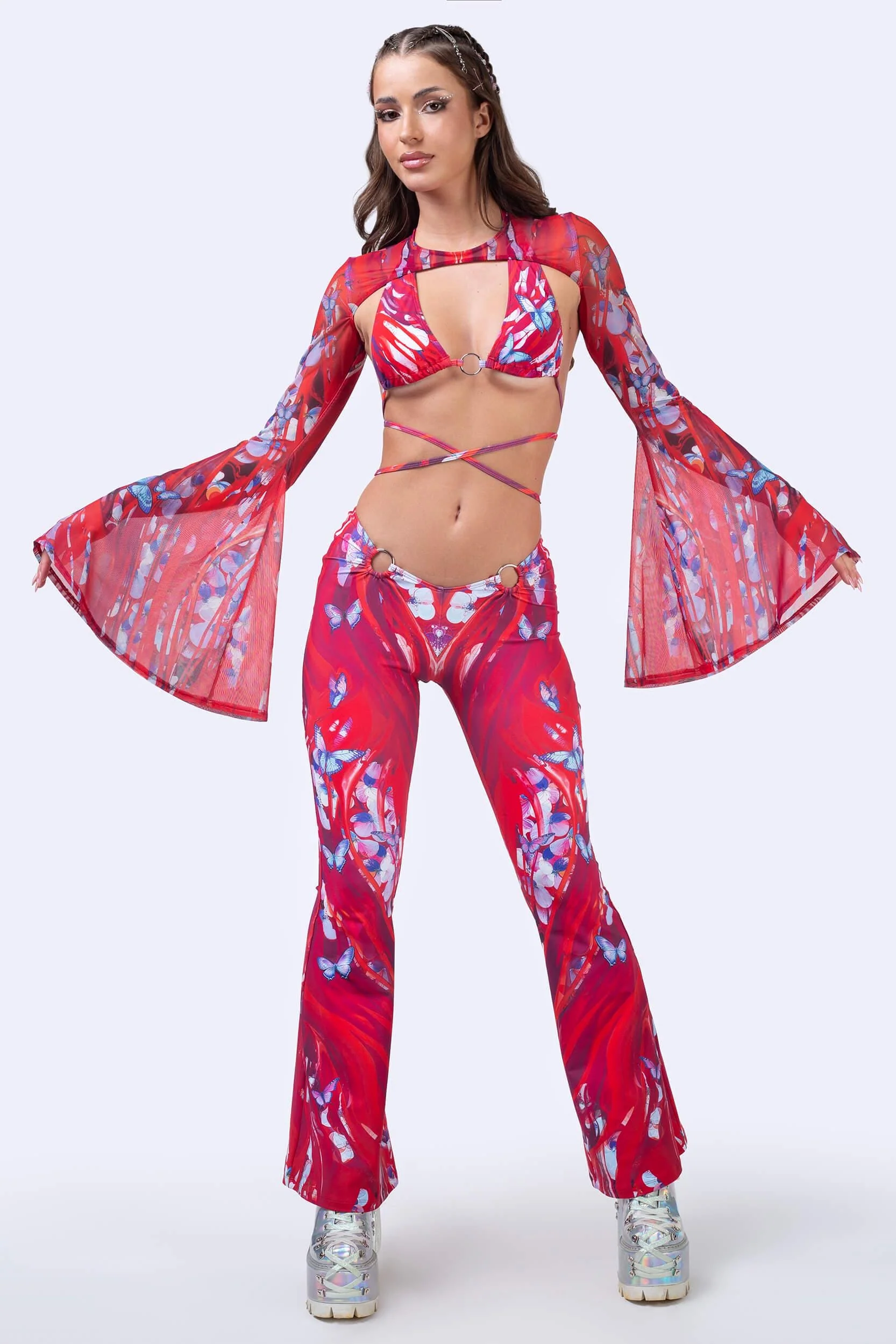 Cut the Cameras O-Ring Bell Bottoms - Image 6