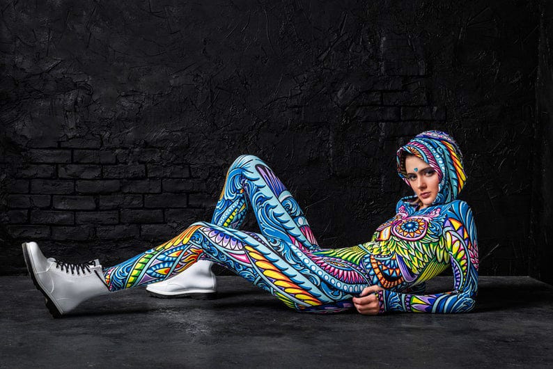 Cyan Birdy Fit Onesie - Image 6
