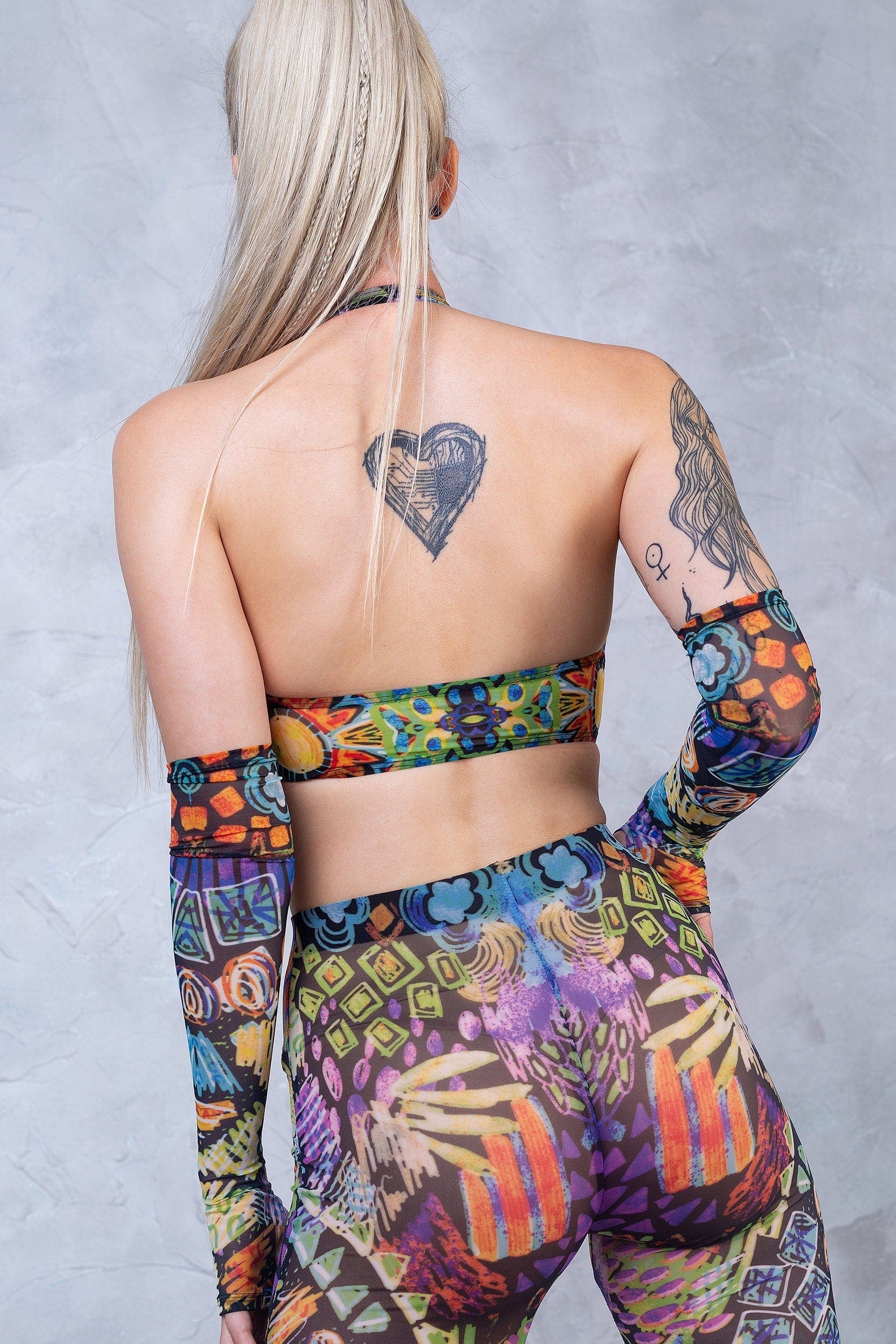 Delirium Halter Bell Bottom Top and Pants Set - Image 3