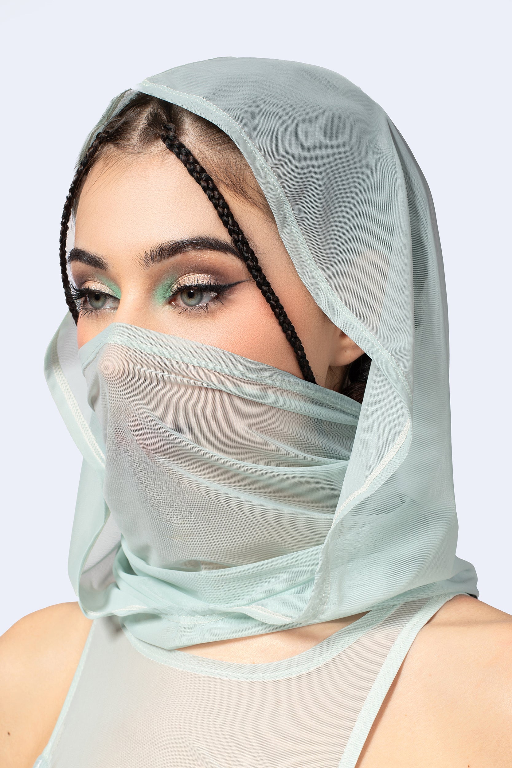 Double Take Ruched Dress and Hood - Image 10