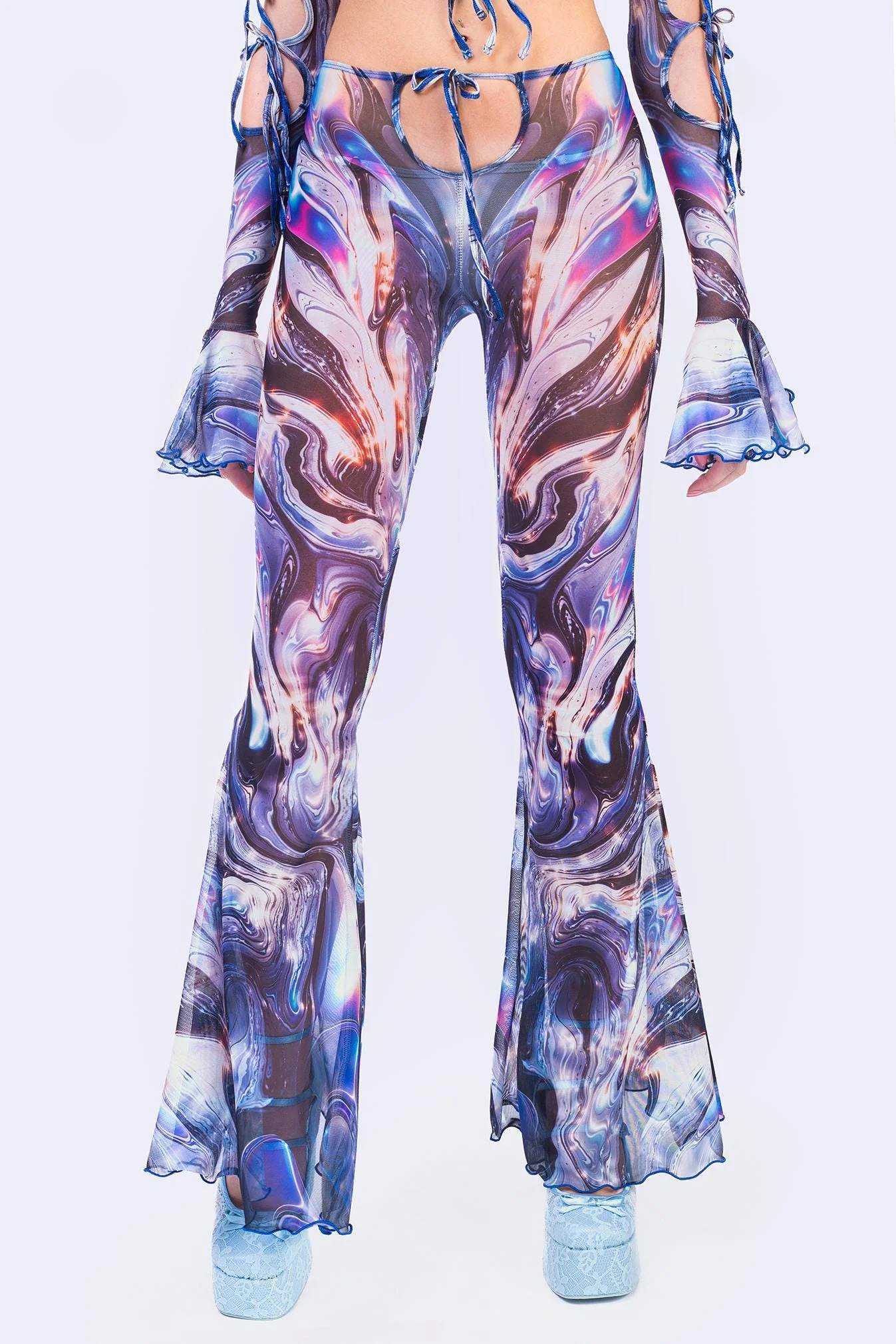 Easy Tiger Keyhole Ribbon Pants - Image 2