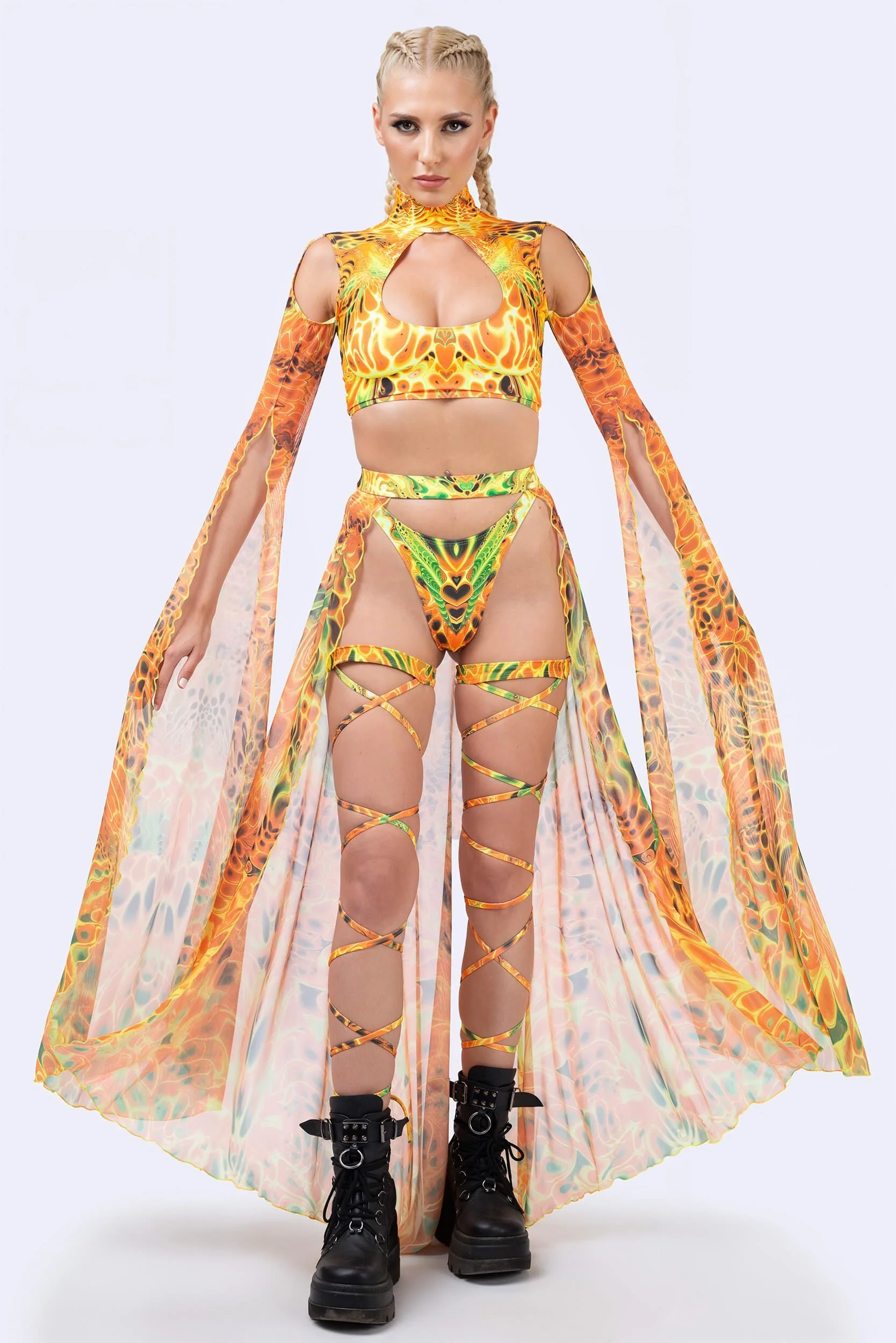 Ember Storm Maxi Sleeve Set - Image 3