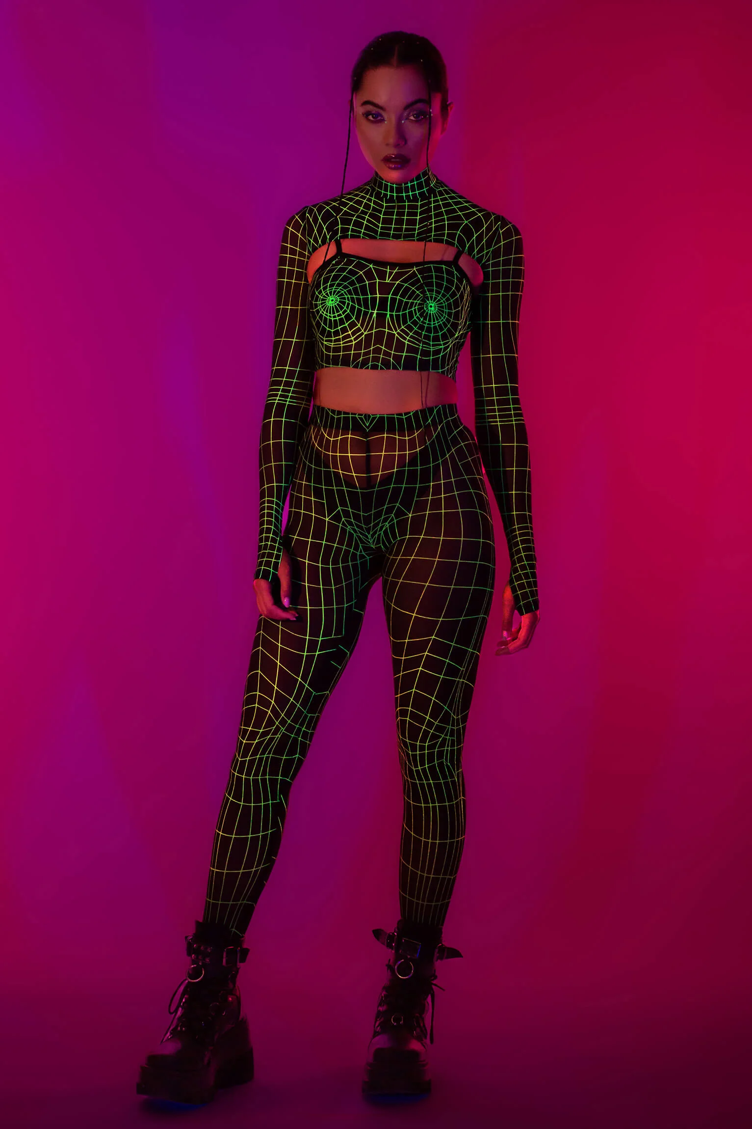 Equilibrium Mesh Leggings - Image 3