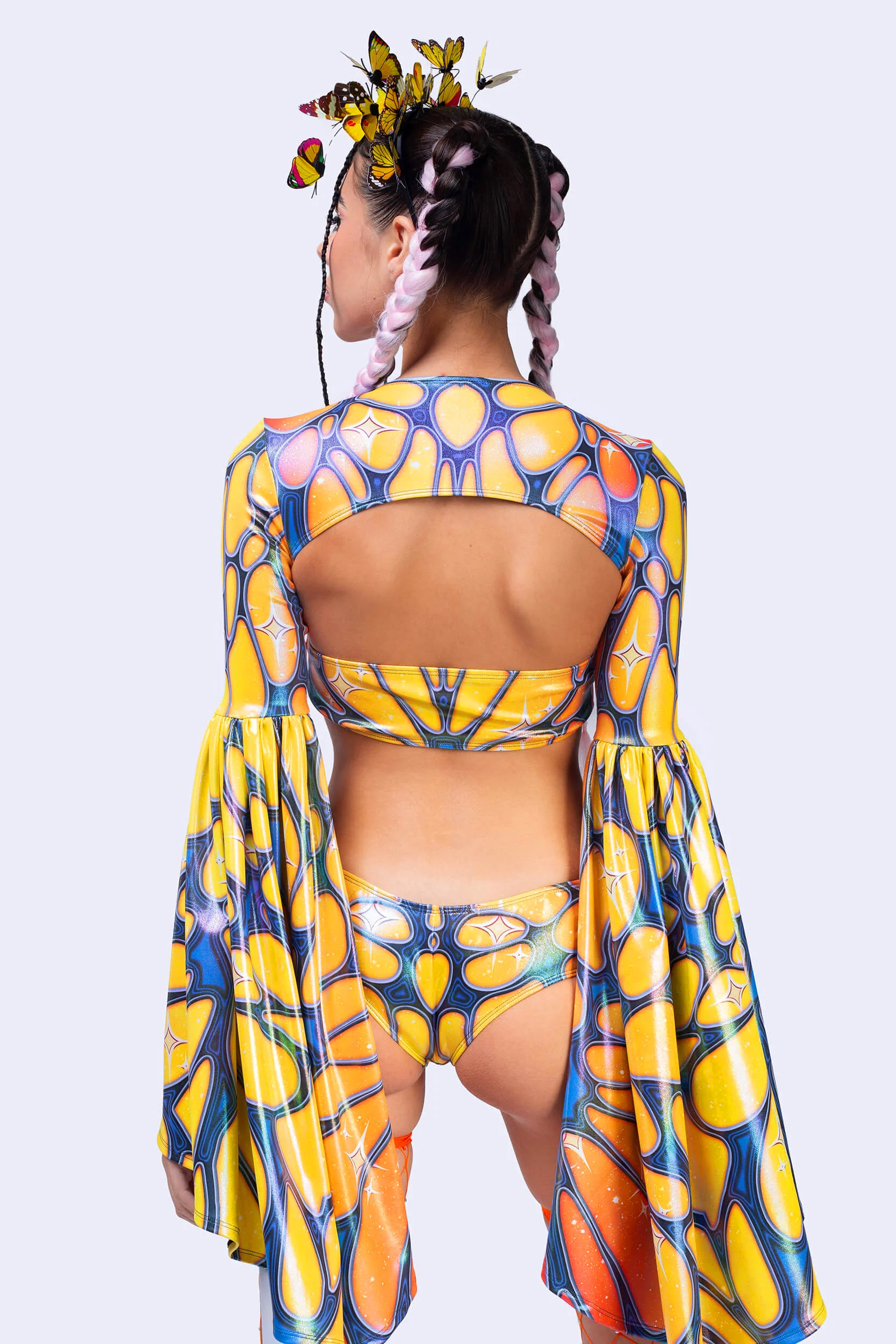 Flight Risk Peachy 2-Piece Shrug Top - Image 2