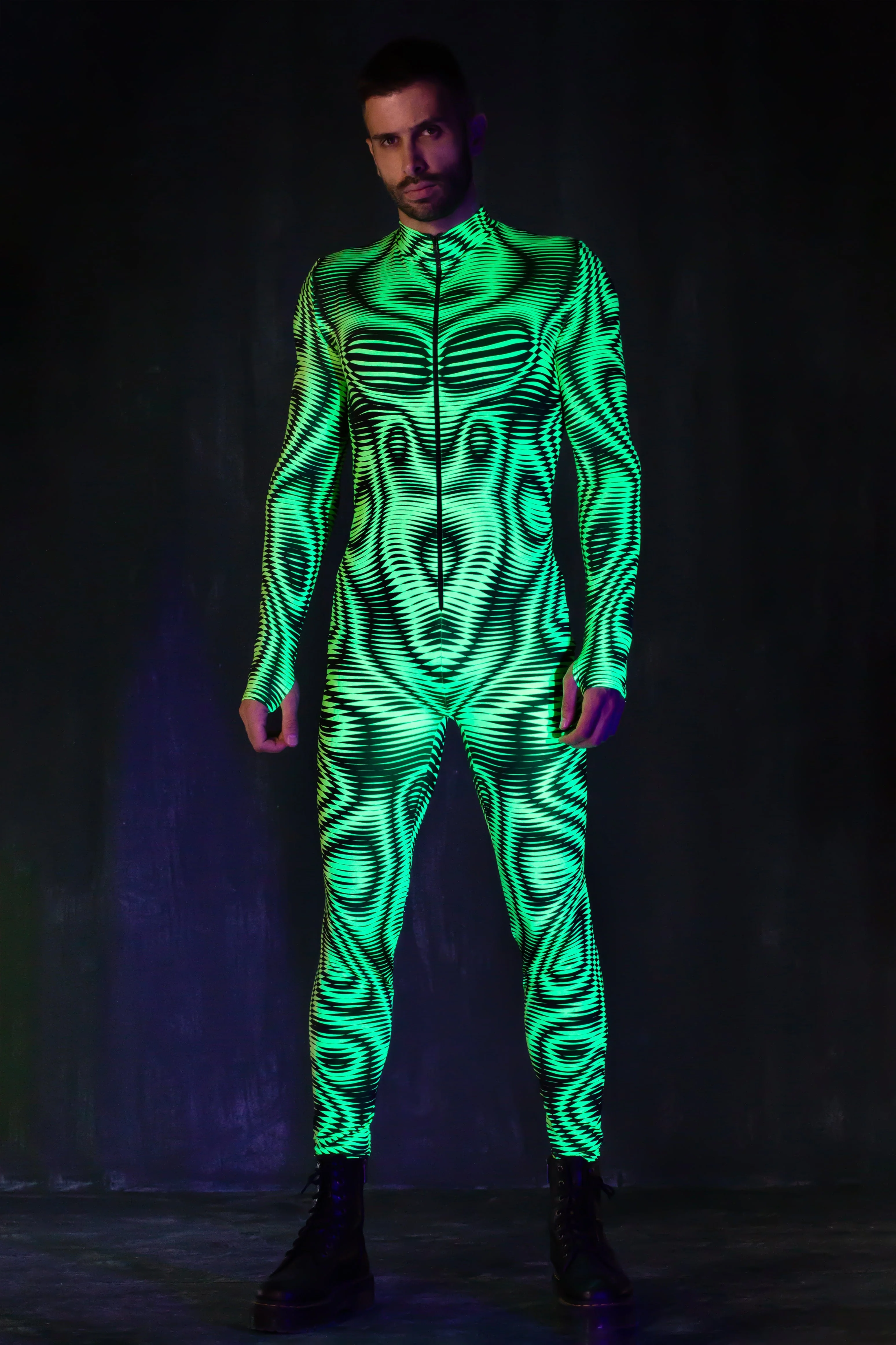 Fluxxed Green Male Costume - Image 3