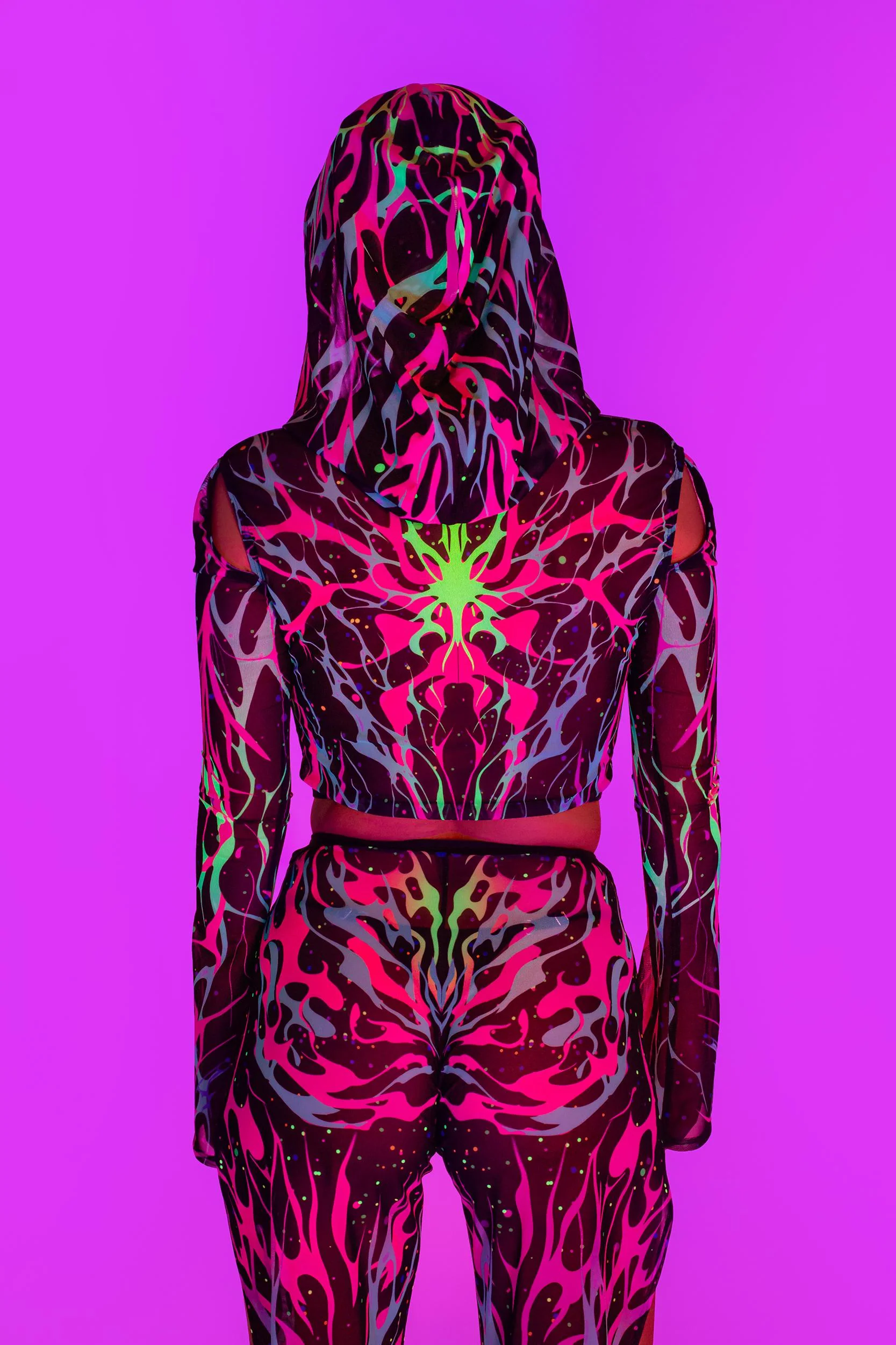 Free Will Hooded Mesh Top - Image 3