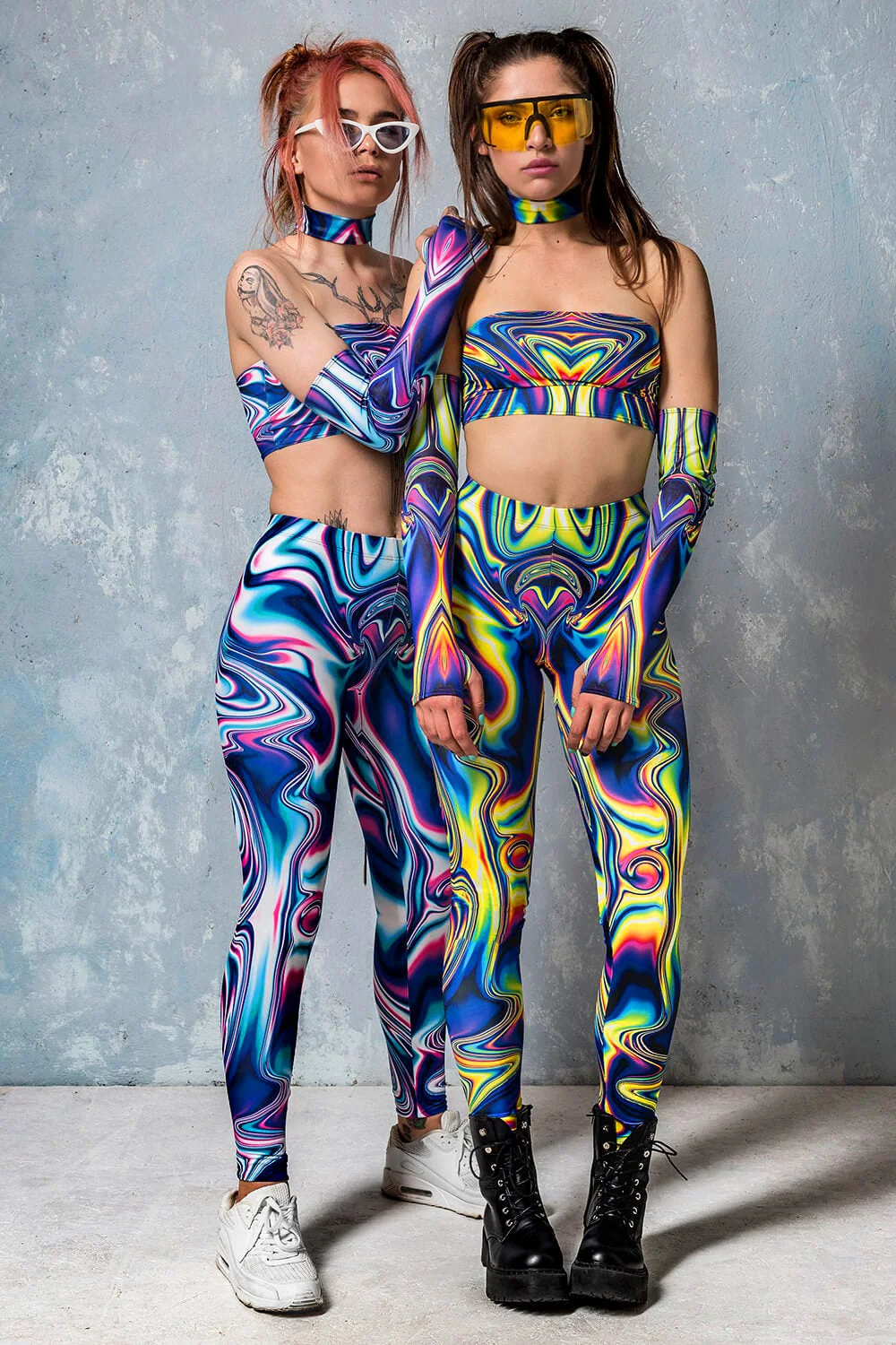 Frenzy Liquid Tube Top Leggings Set - Image 5