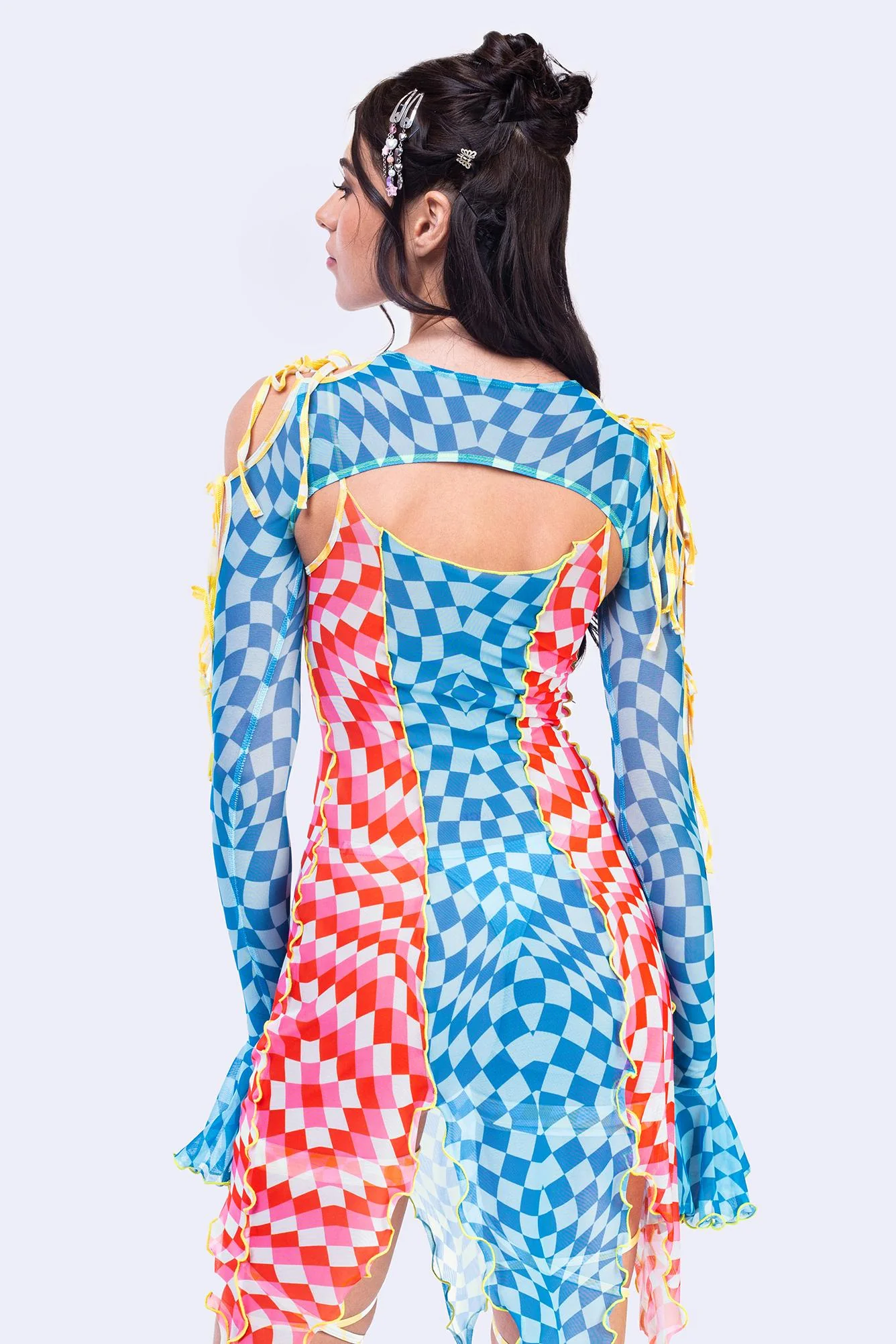 Get Into The Groove 2-Piece Ribbon Dress - Image 2