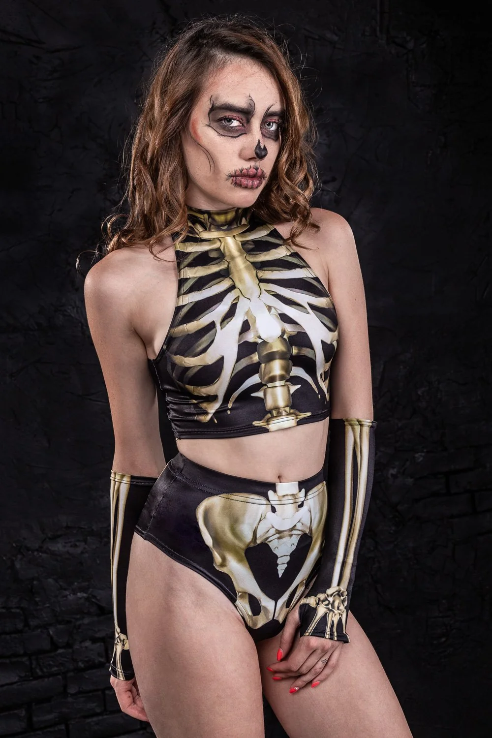 Graveyard Skeleton Shorts - Image 6