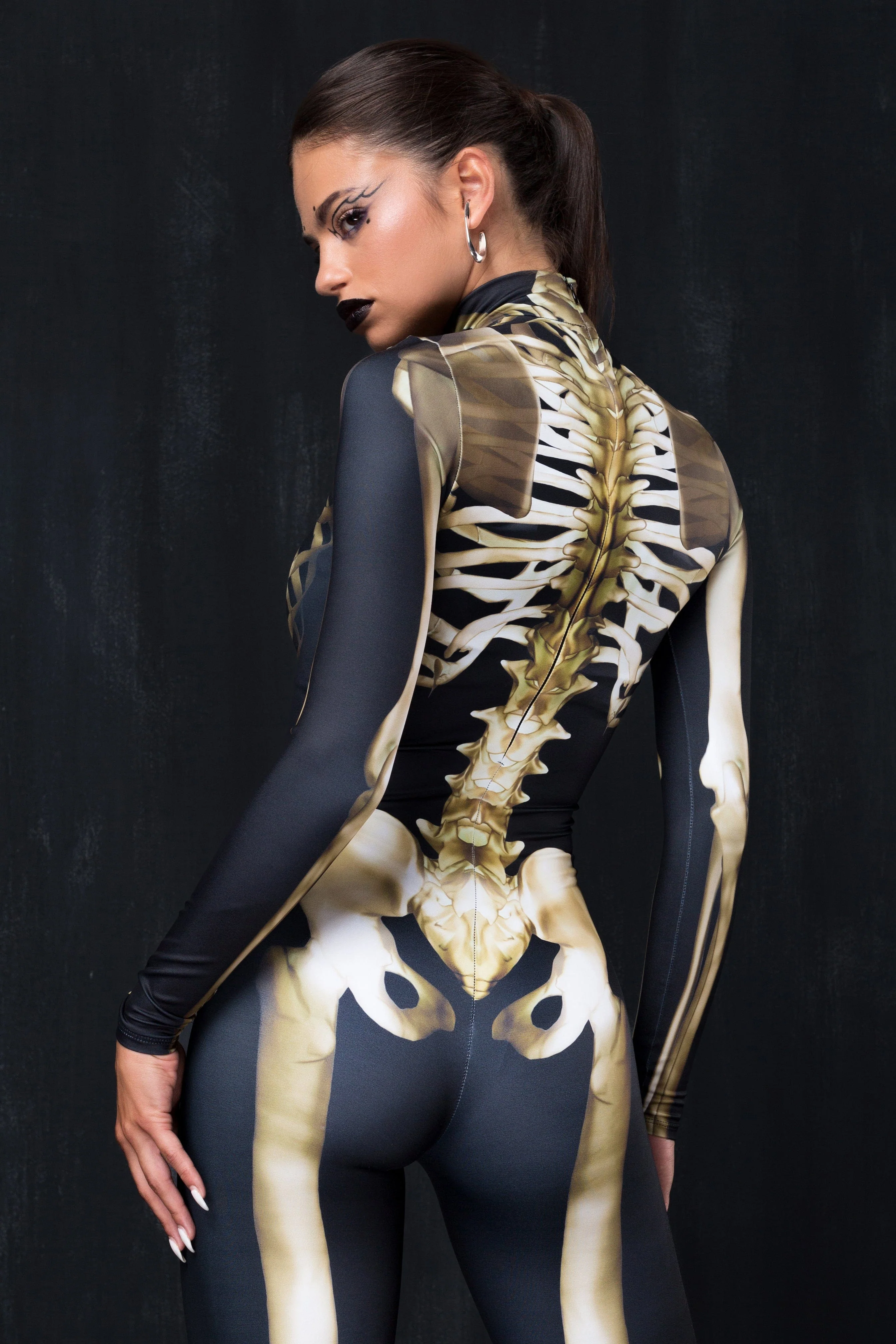 Graveyard Skeleton Costume - Image 2