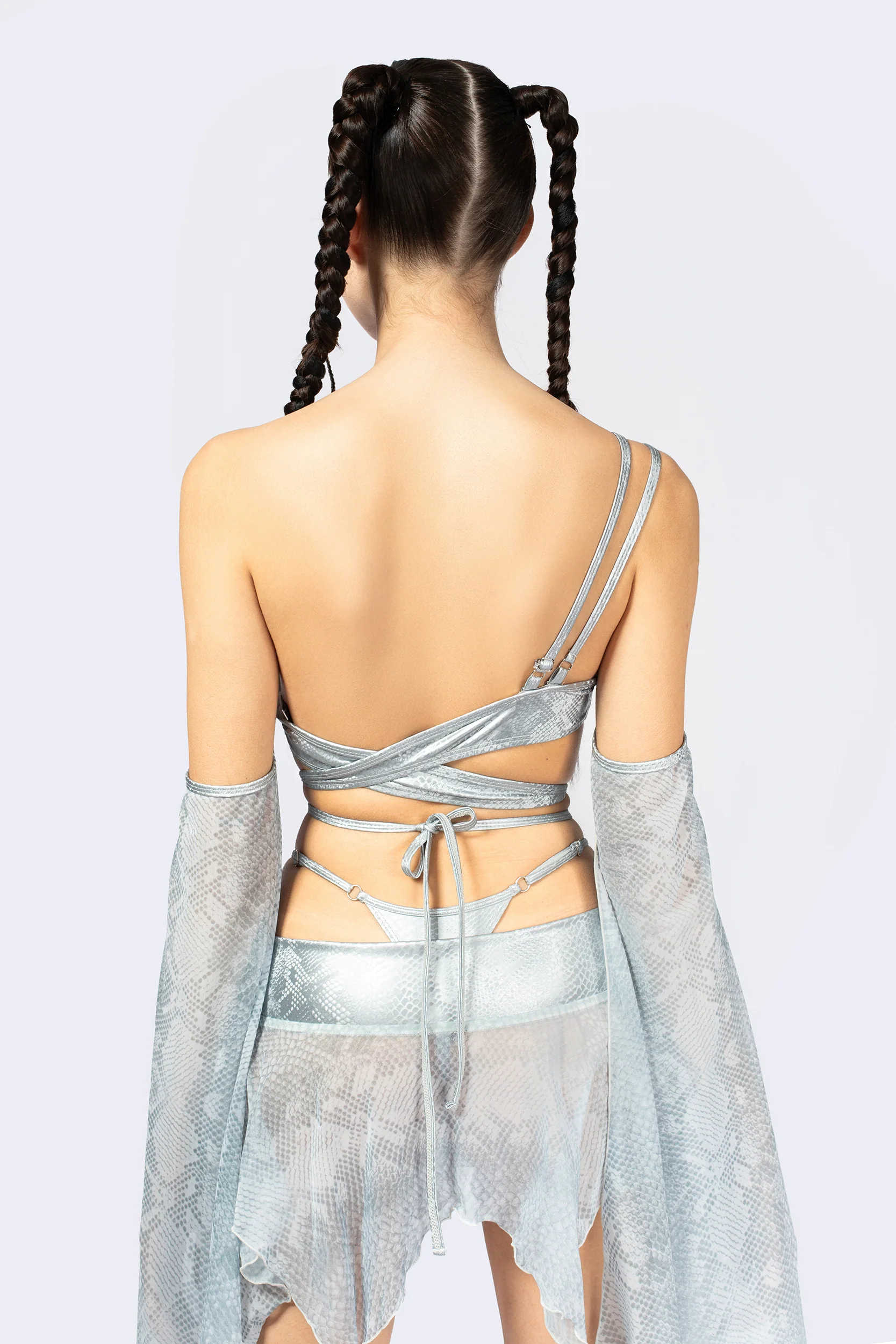 Hard To Get Lace Up Top - Image 2