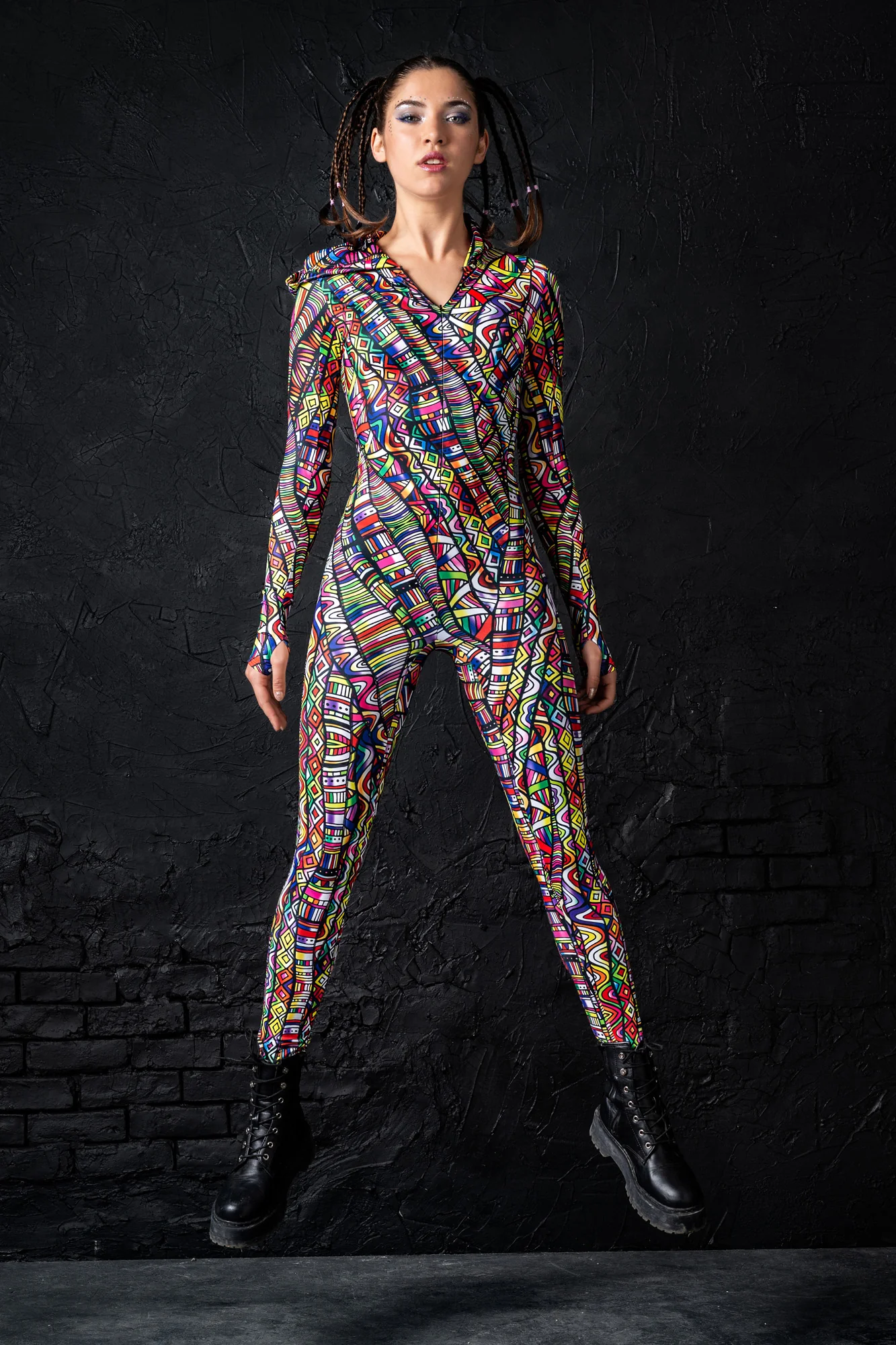 Hippie Knot Fit Onesie - Image 5