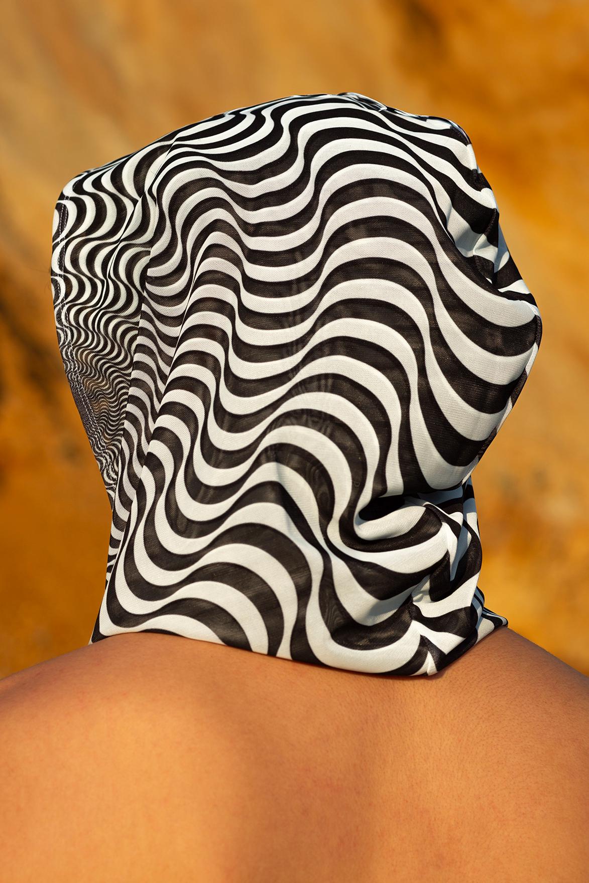 Holy Smoke Black Unisex Double Sided Hood - Image 2