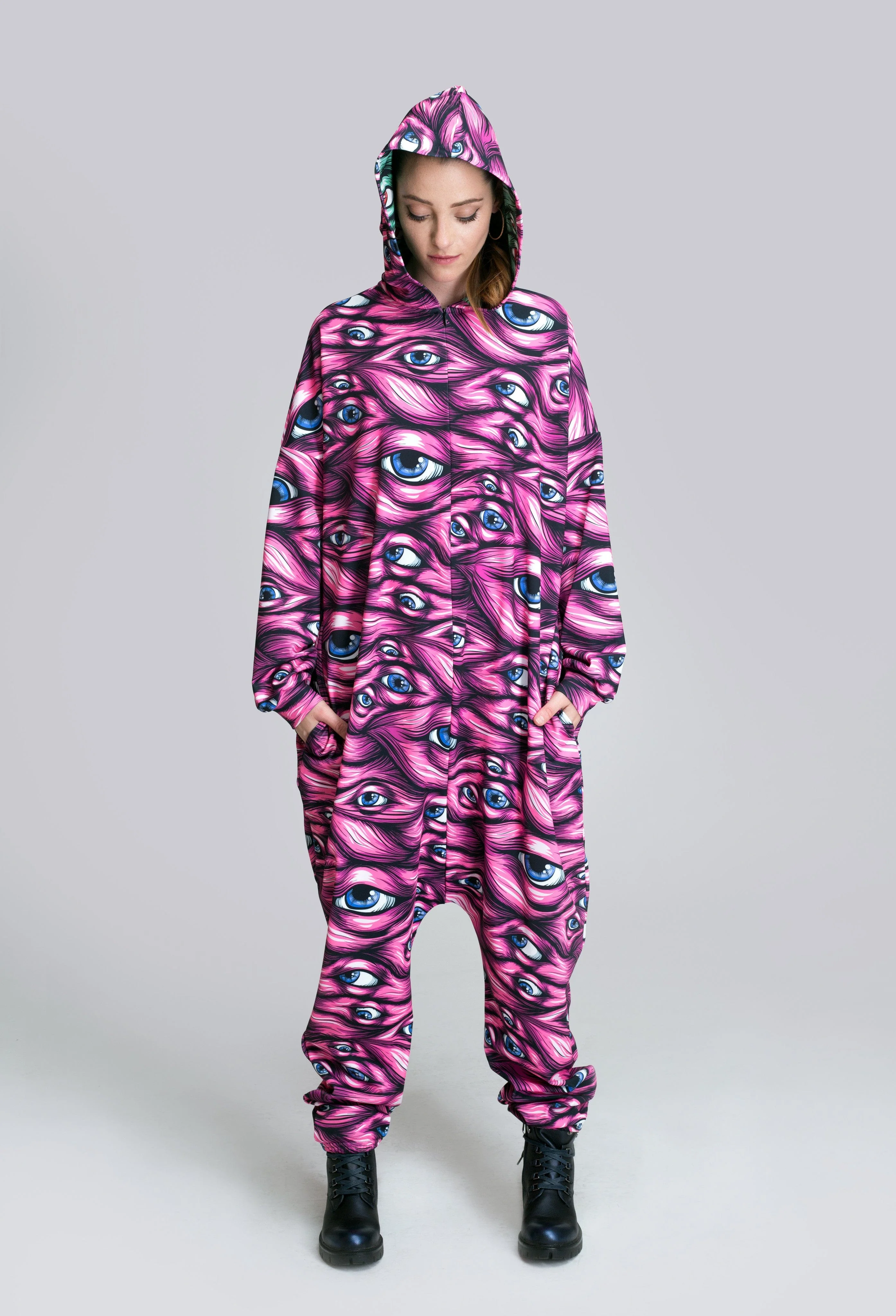 I See You Pink Onesie - Image 3