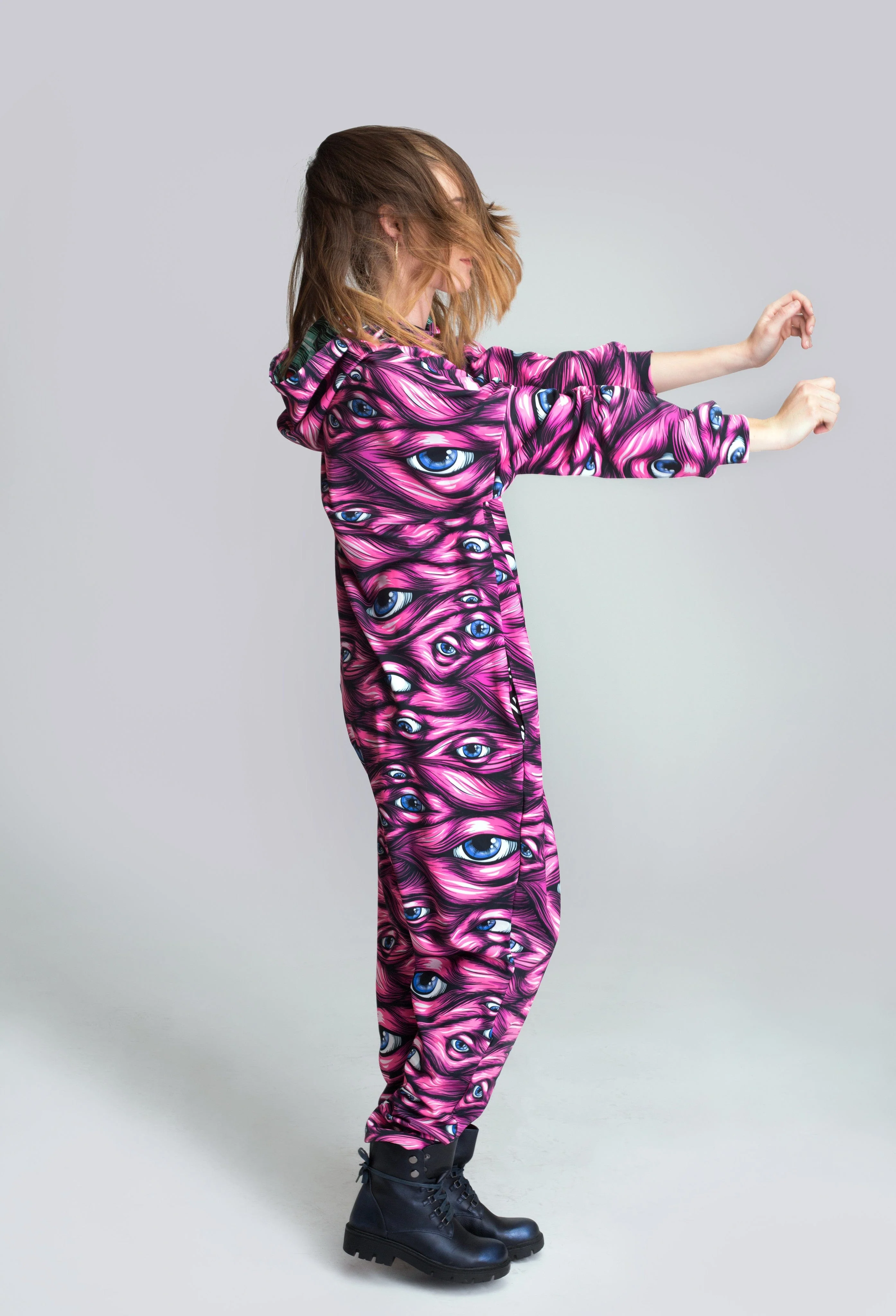 I See You Pink Onesie - Image 4