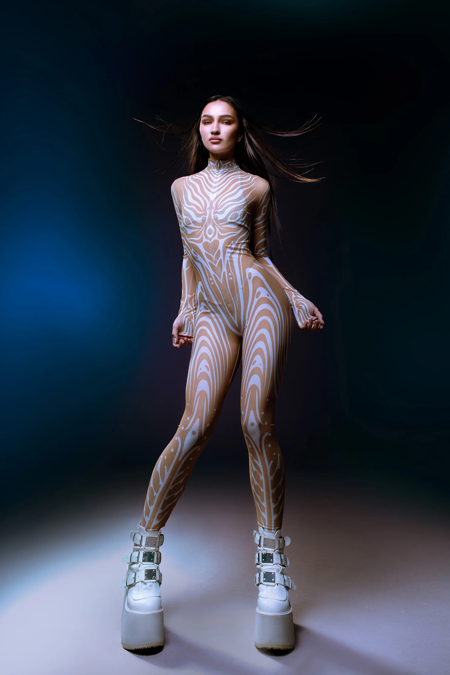 Ivory Mirage Mesh Costume - Image 5