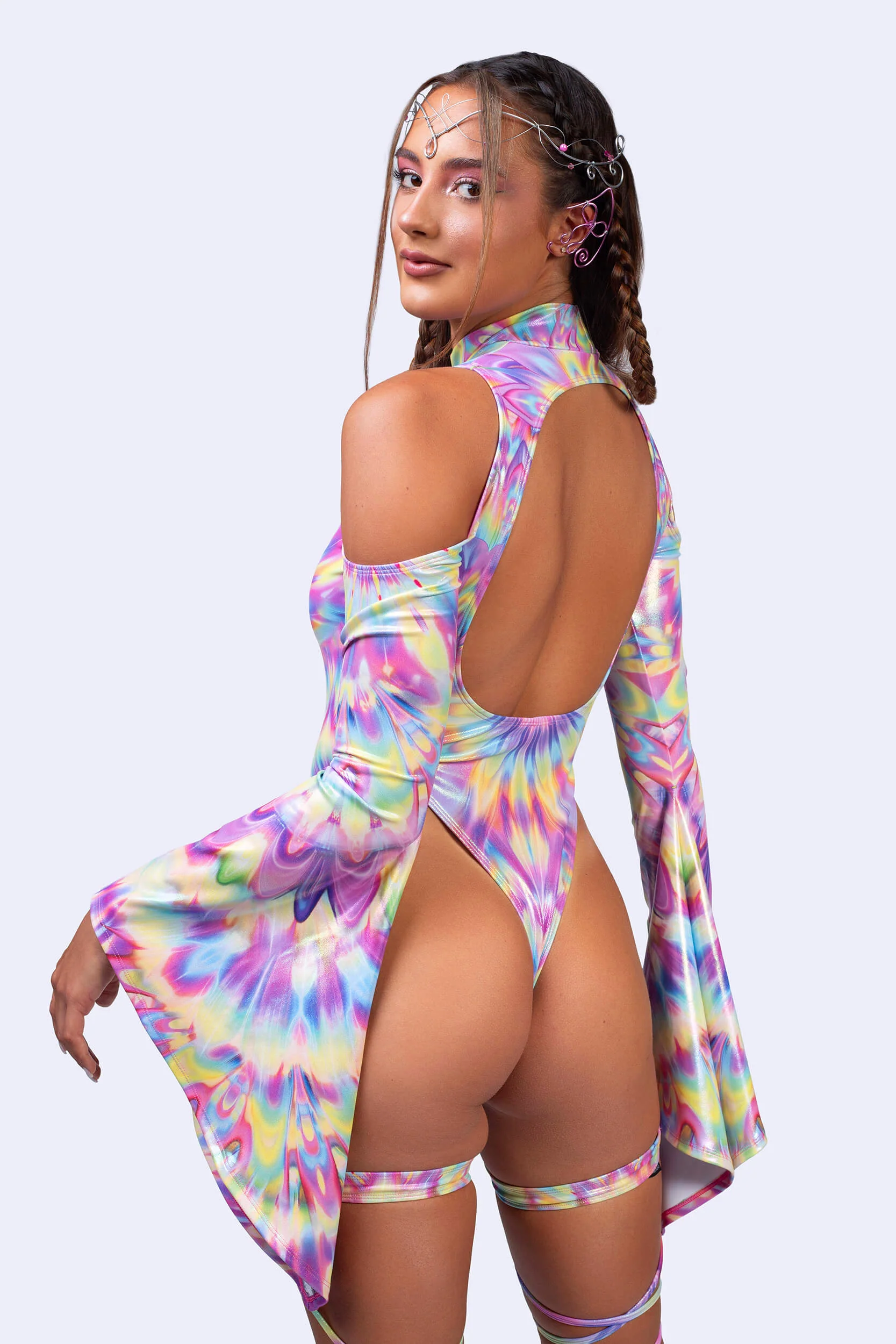 Kind of Magic Flared Sleeve Bodysuit - Image 2