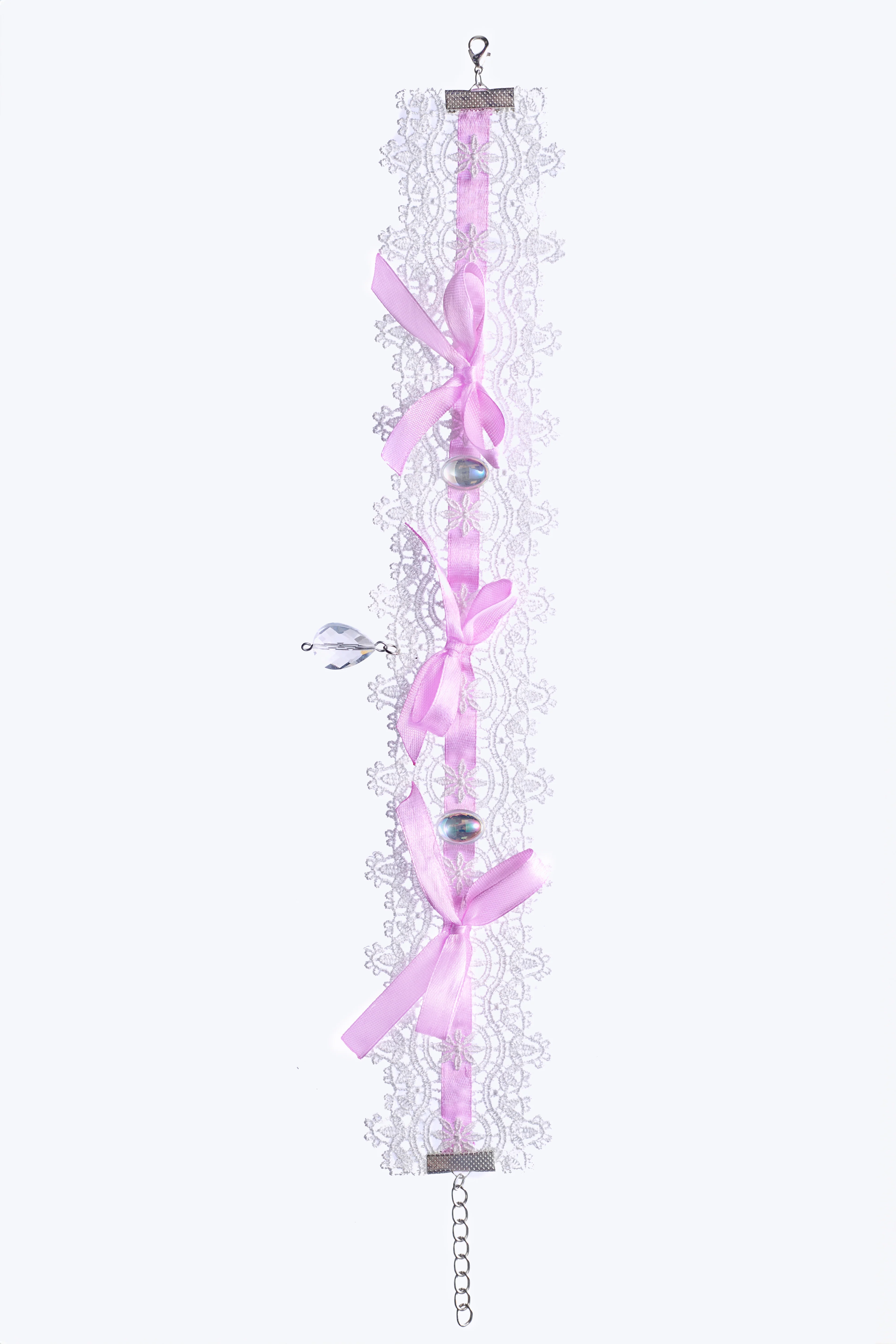 Lace Ribbon Choker - Image 3