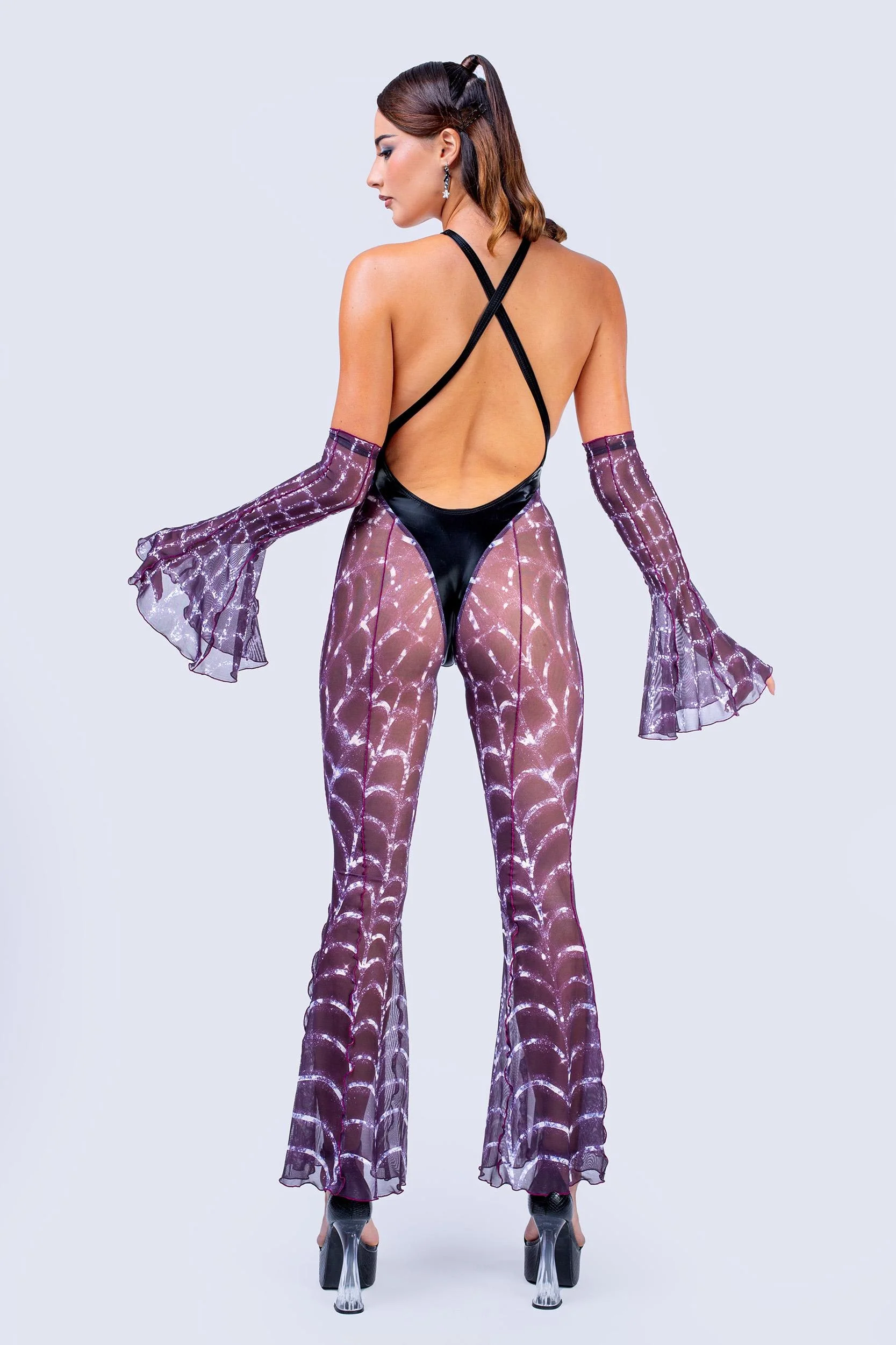 Lure & Tangle Criss-Cross Romper - Image 4