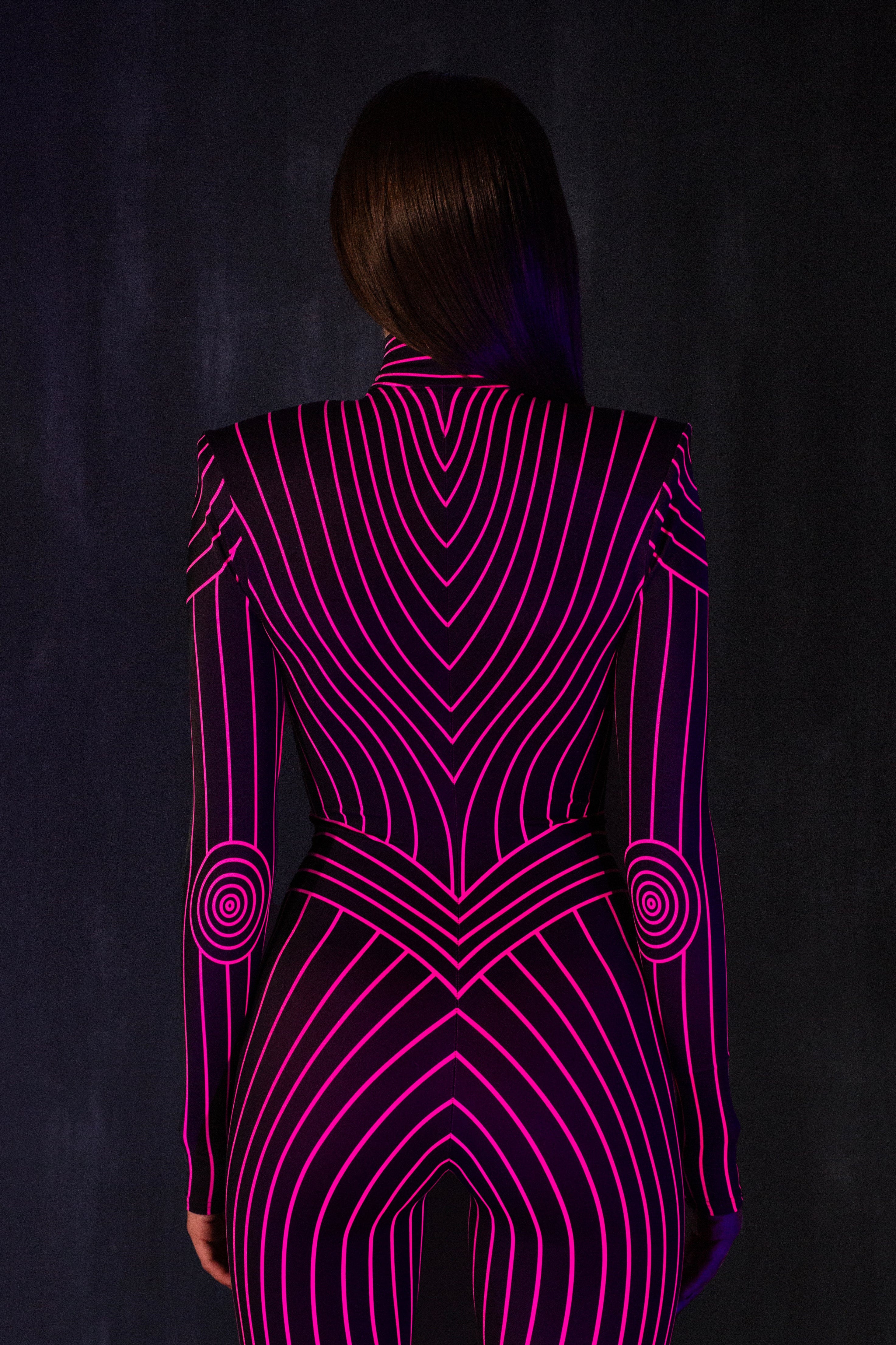 Maxima Pink Pad Costume - Image 2