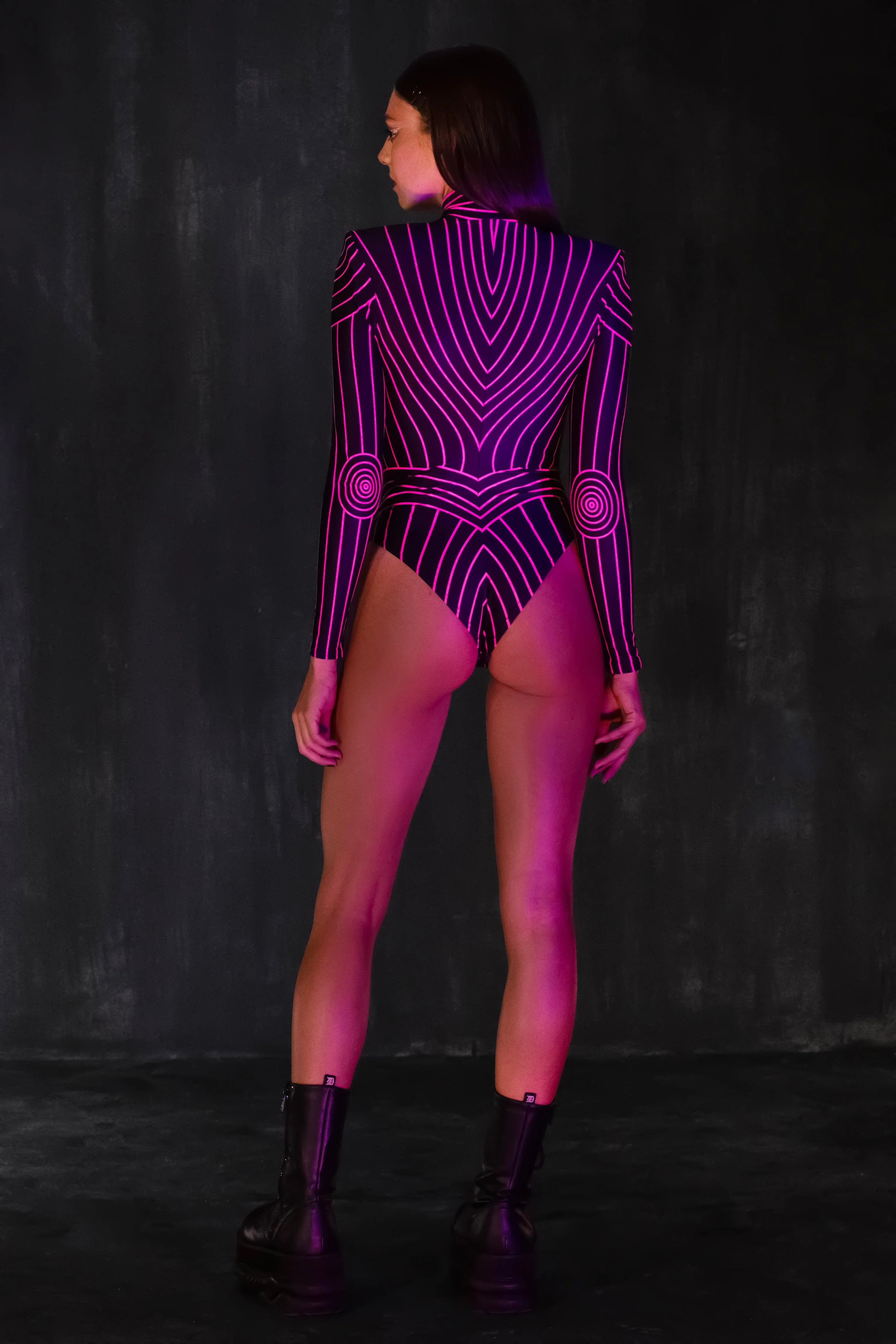 Maxima Pink Serious Bodysuit - Image 4
