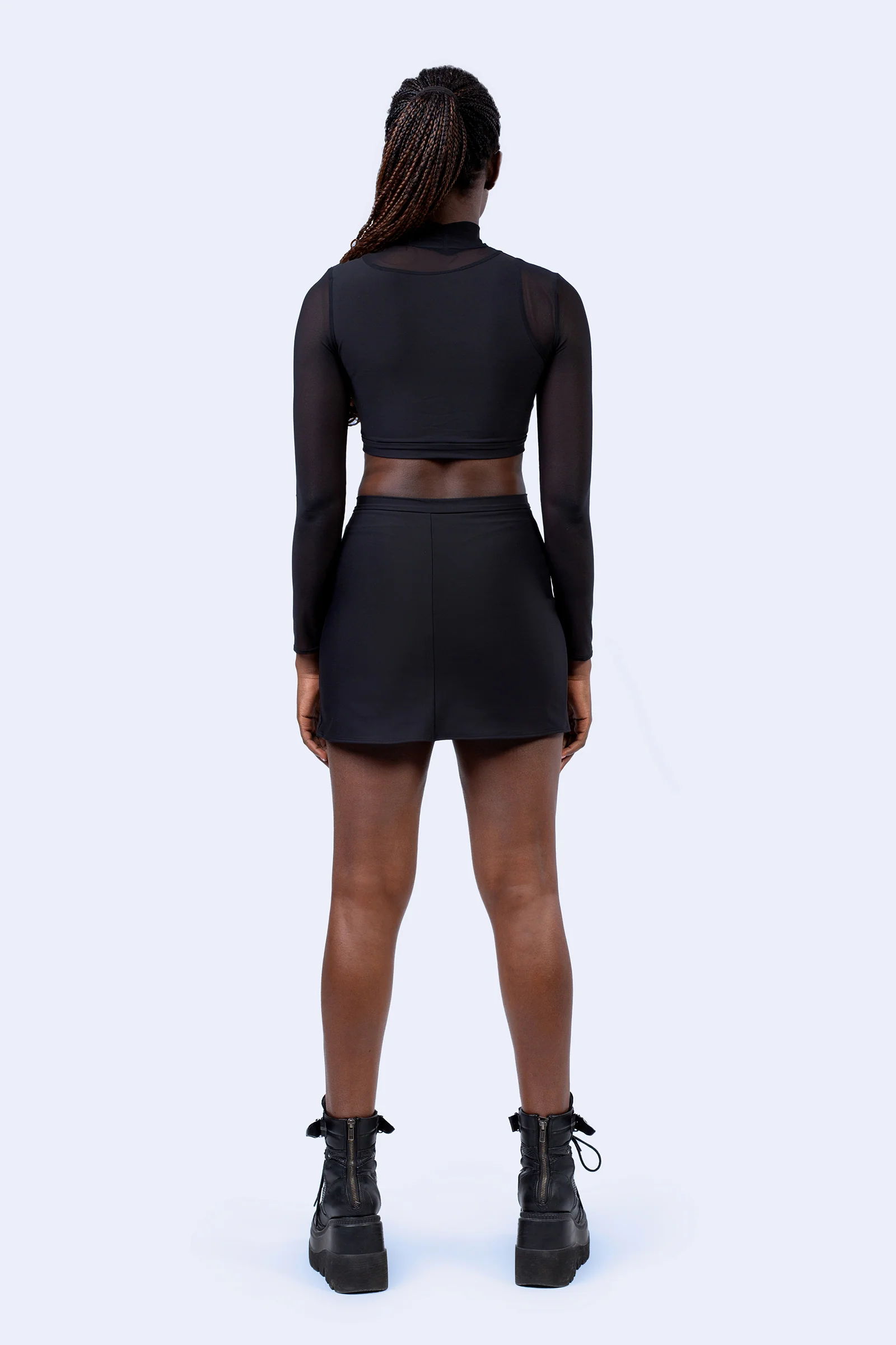 Moxie Zipper Paneled Top - Image 4